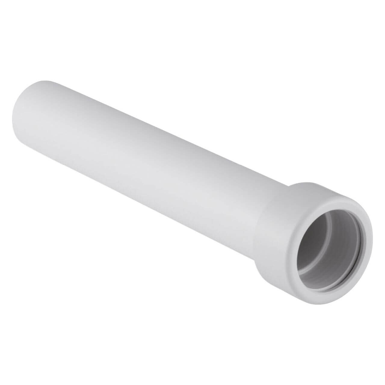 Geberit Verlängerung Ø50 mm 25 cm mit Quetschverschraubung Weiß (152160111)
