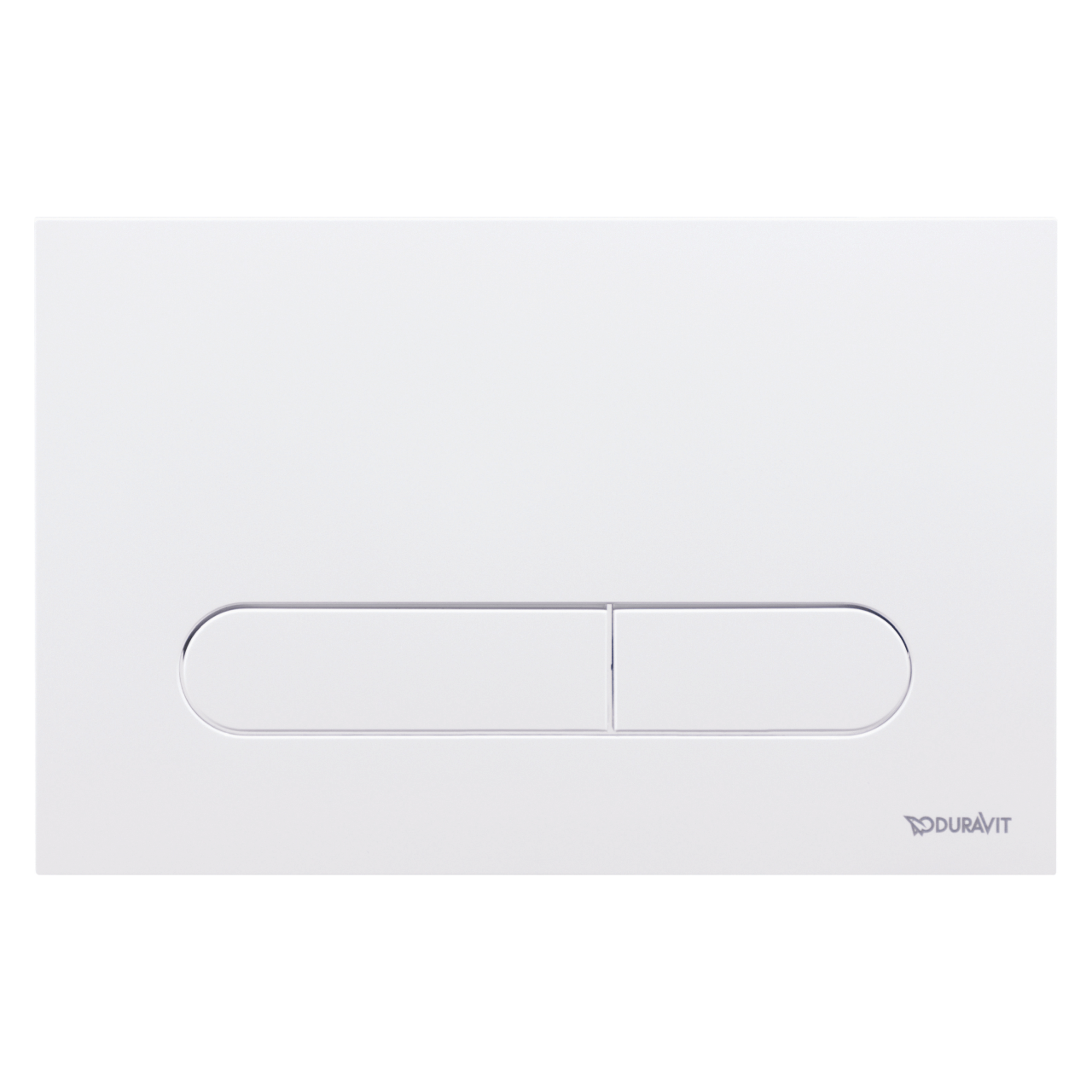 Duravit Betätigungsplatte DuraSystem Beta 100 Weiß, Dual Flush (WD5009011000)