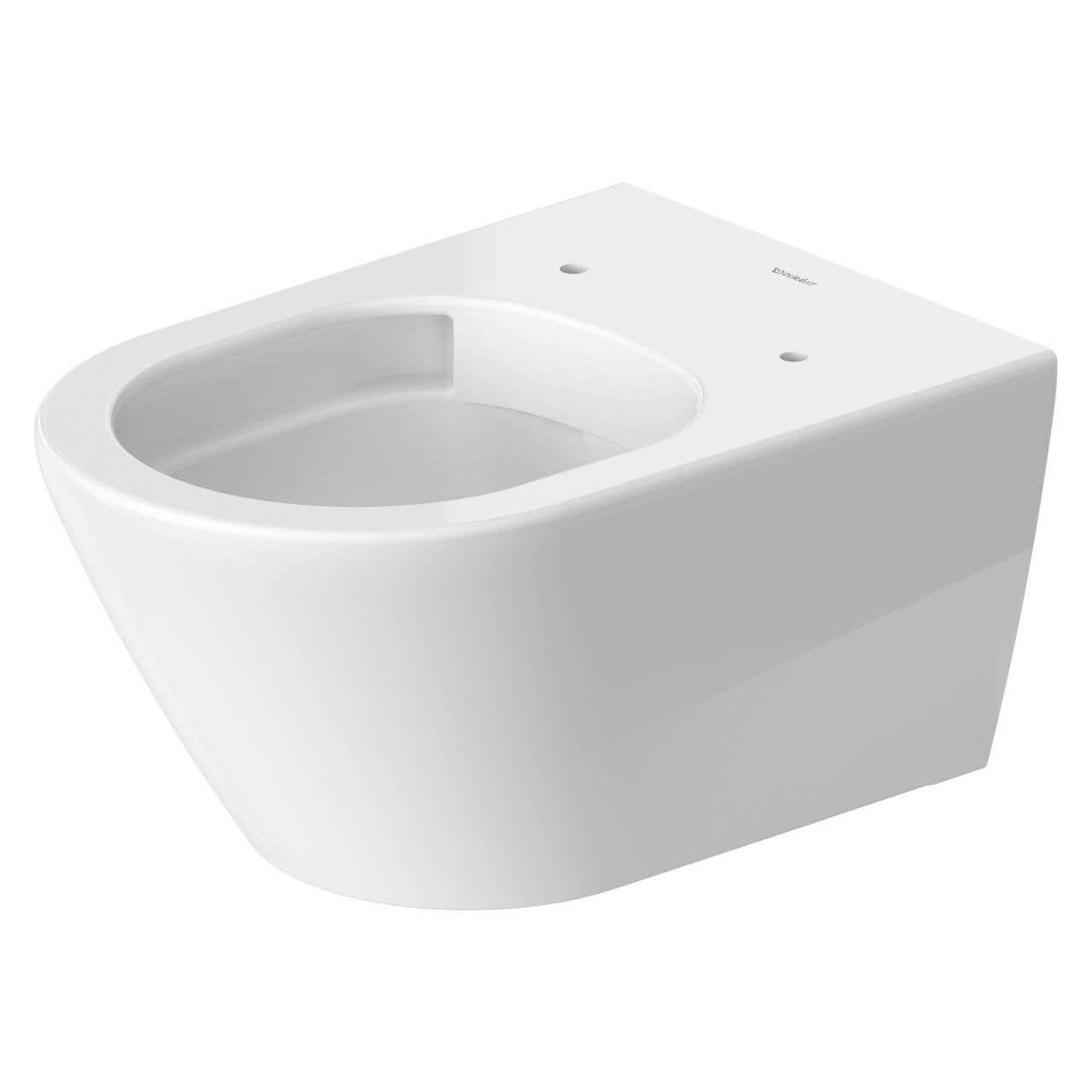Duravit Wand-Tiefspül-WC-Set D-Neo Rimless Weiß (45770900A1)