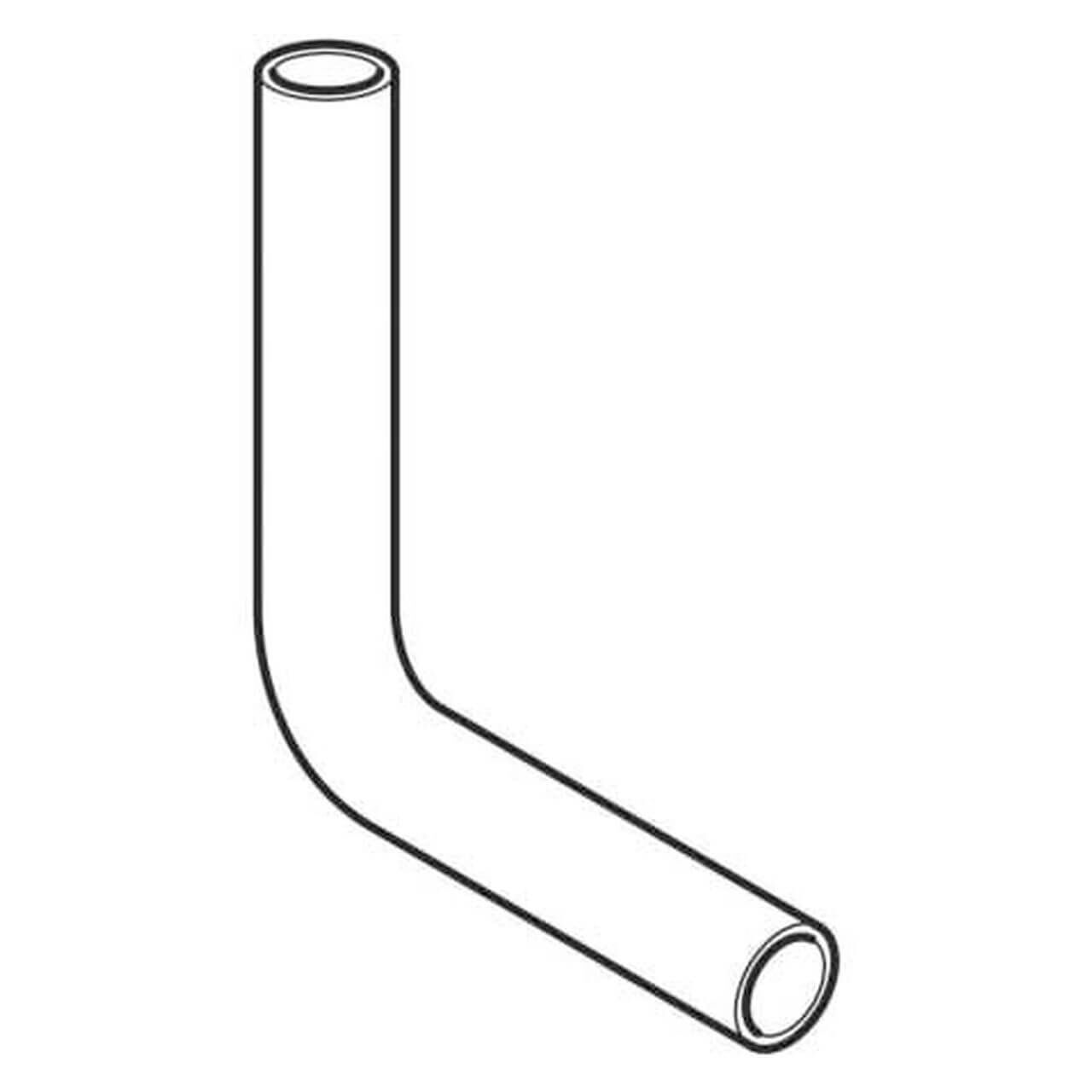 Geberit Spülbogen 90° PVC Weiß Ø50 mm (118007111)