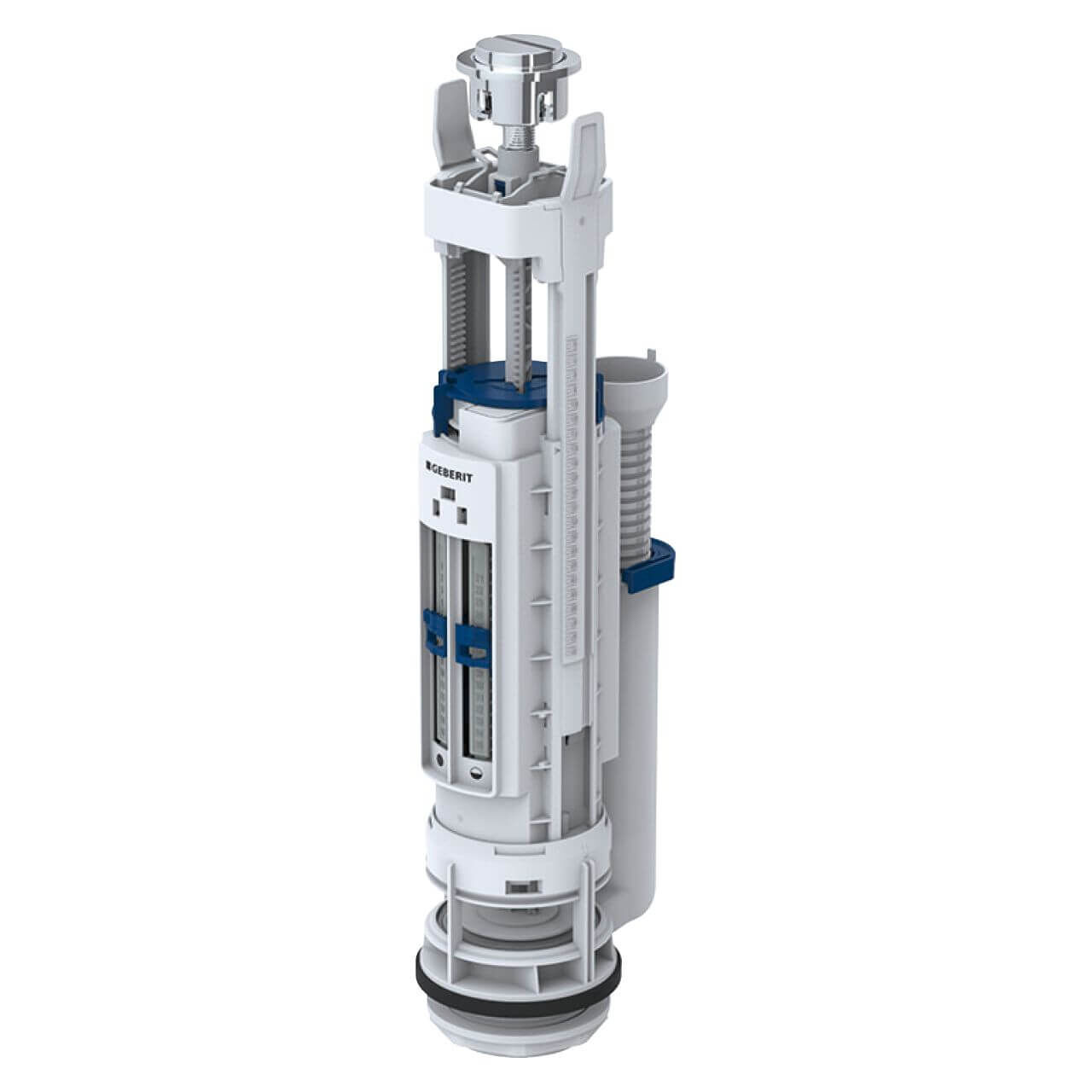 Geberit Spülventil Typ 290 für 2-Mengen-Spülung Hochglanz-verchromt (282350212)