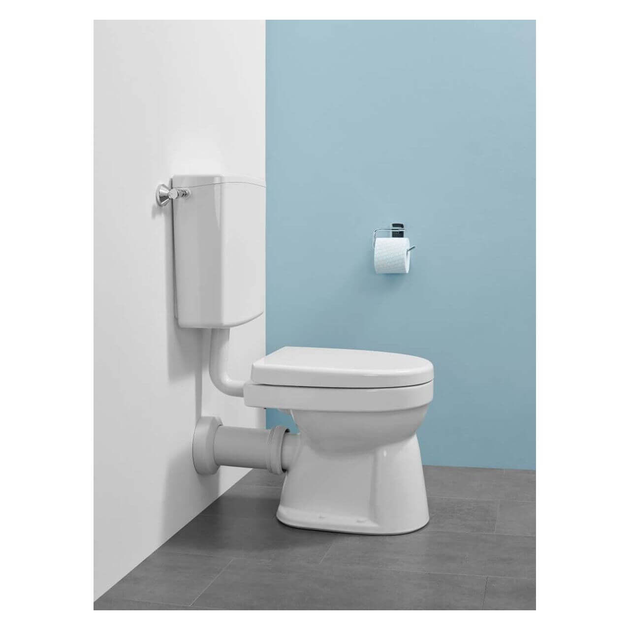 Geberit Aufputz-Spülkasten AP140 2-Mengen-Spülung Weiß, tief-/halbhochhängend (140300111)