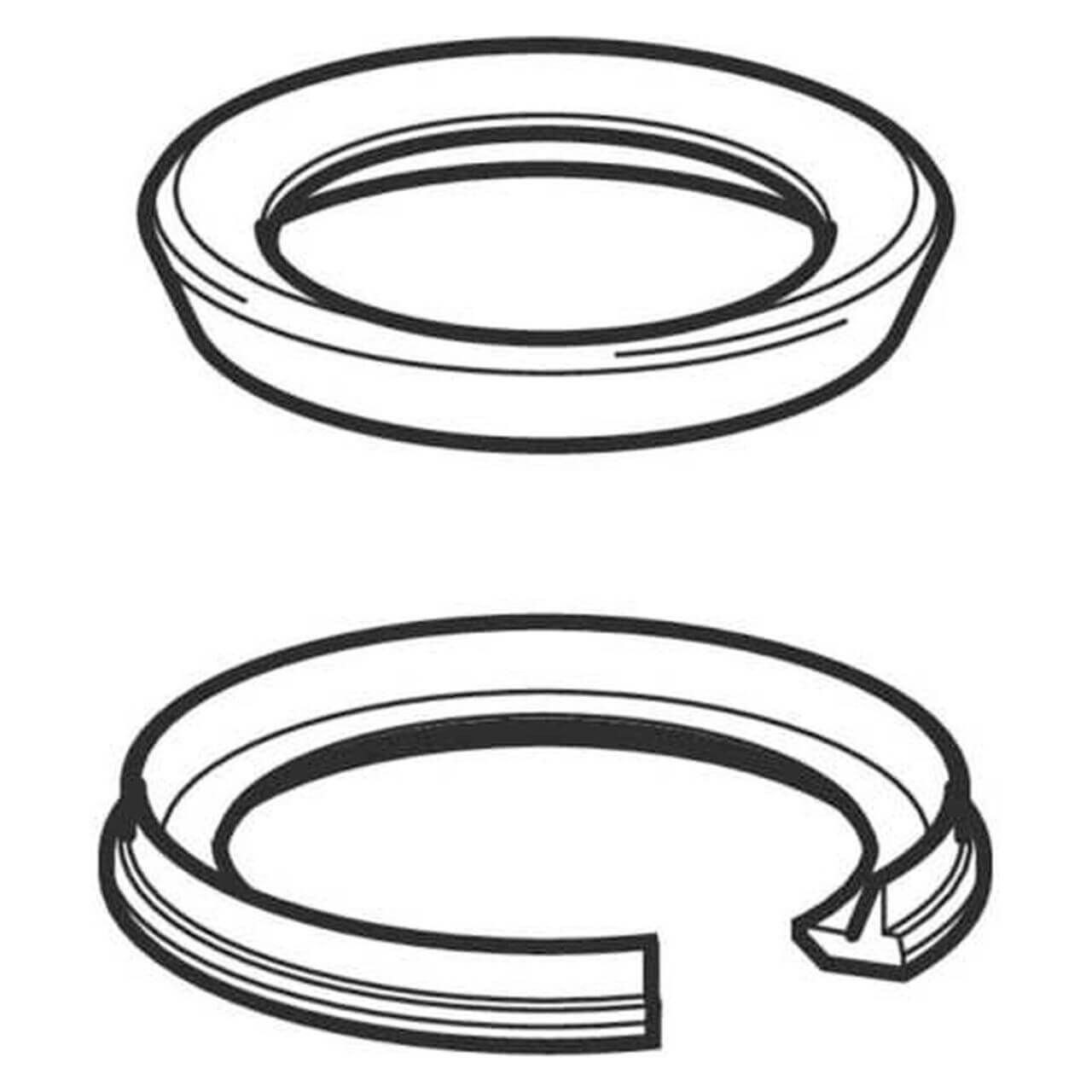 Geberit Kippdichtung für AP123/124/130 für AP-Spülkästen (240139001)