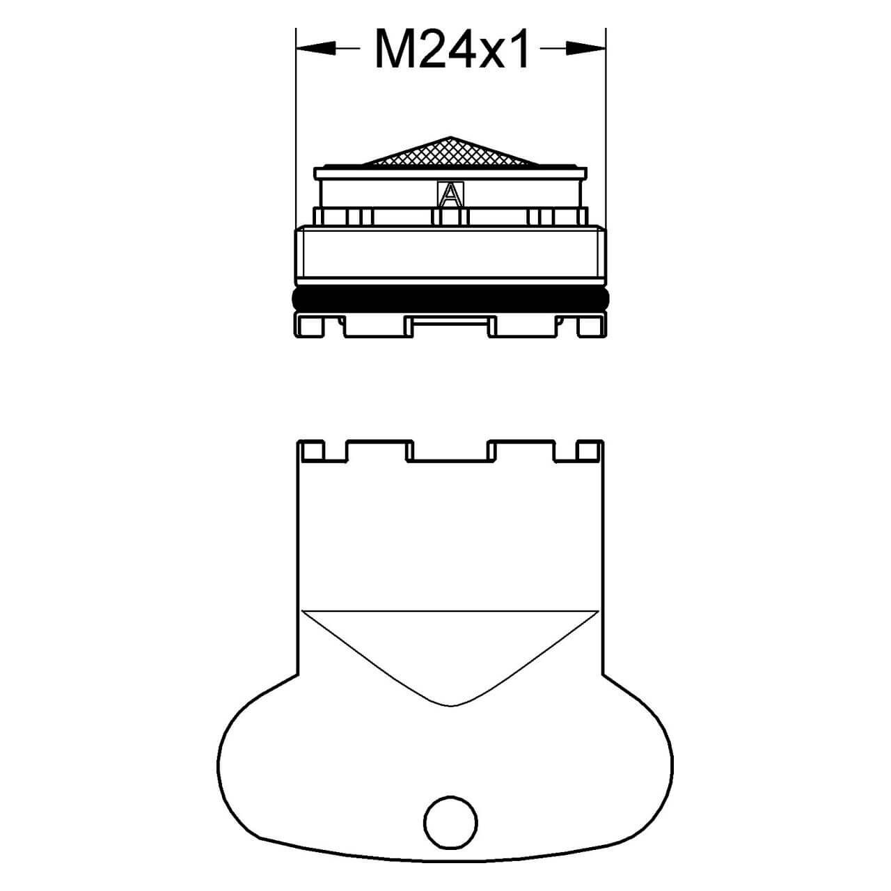 Grohe Strahlregler M24 x 1,0 (13926000)