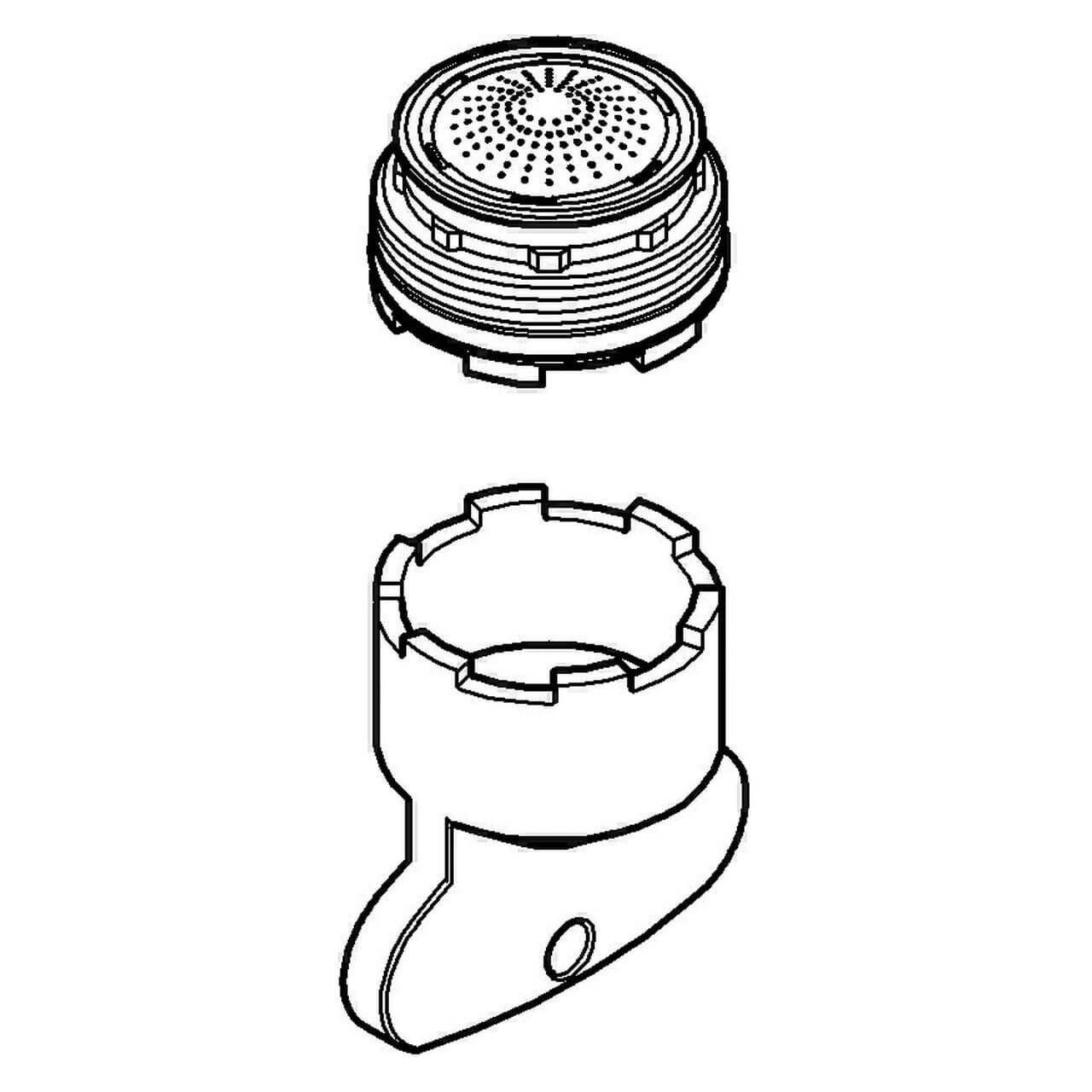 Grohe Strahlregler M24 x 1,0 (13926000)