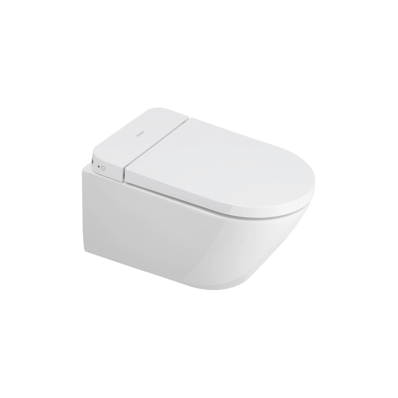 Duravit Kompakt-Dusch-Tiefspül-WC D-Neo, Rimless, HygieneGlaze, mit Fernbedienung und Sitzheizung (654000012004300)