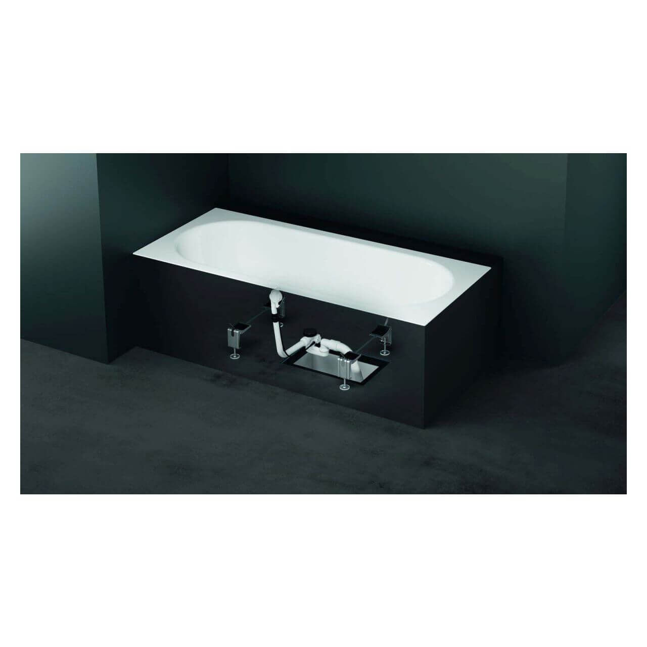 Bette Installationsbox Easy Connect mit Deckel aus Piocelan (B57-0400)