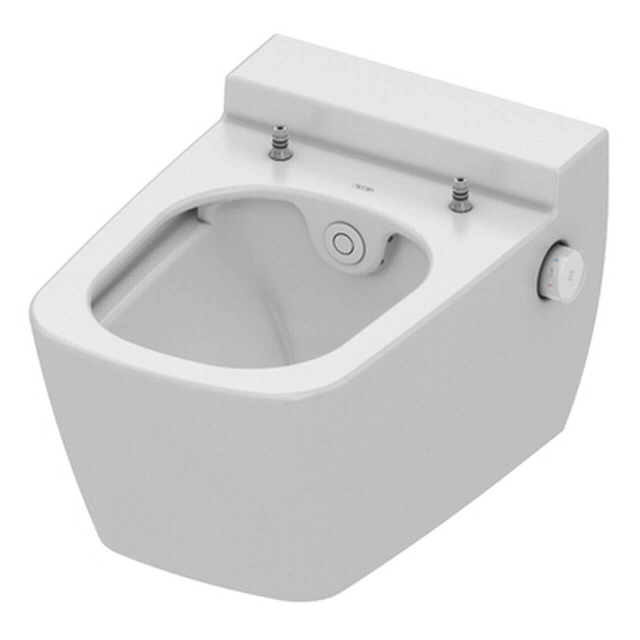 Tece Wand-WC Teceone mit Duschfunktion Weiß Spülrandlos (9700200)