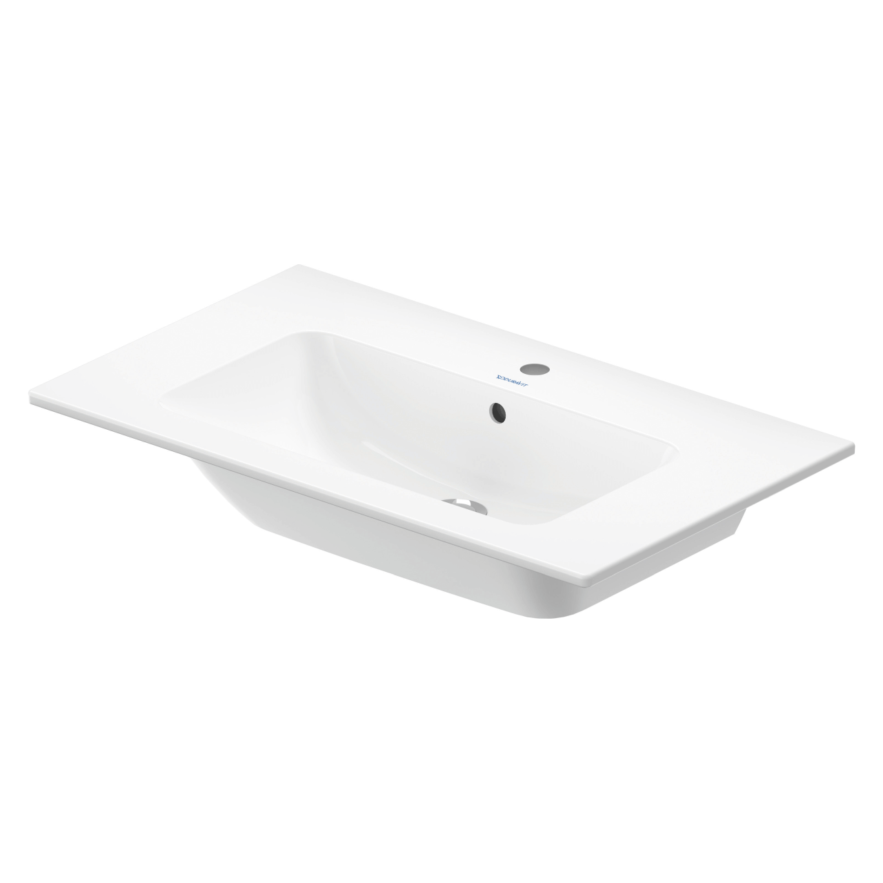 Duravit Möbel-Waschtisch Me by Starck, 83 x 49 cm, weiß, WonderGliss