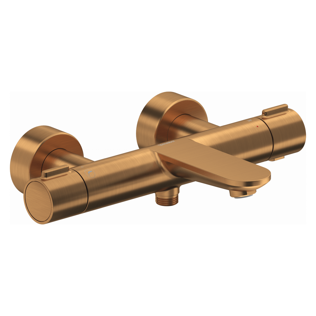 Duravit Badewannenarmatur Wave AP Bronze gebürstet mit Umstellventil (WA5220000004)