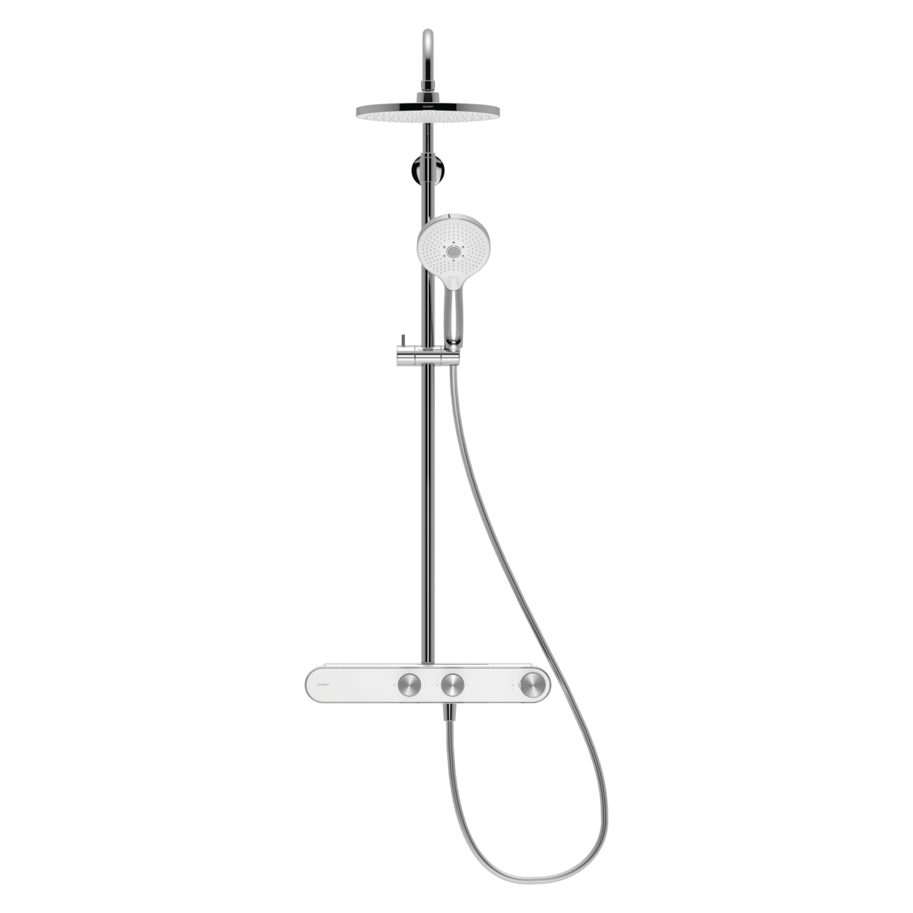 Duravit Duschsystem Shelf 1050 mit AP-Thermostat Weiß (TH4380008005)