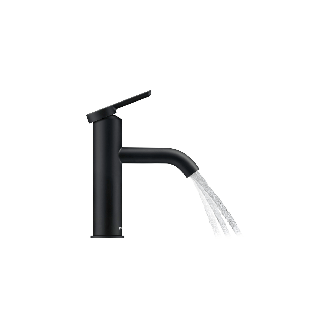 Duravit Waschtischarmatur C.1 M Schwarz Matt 113 mm Ausladung (C11020002046)