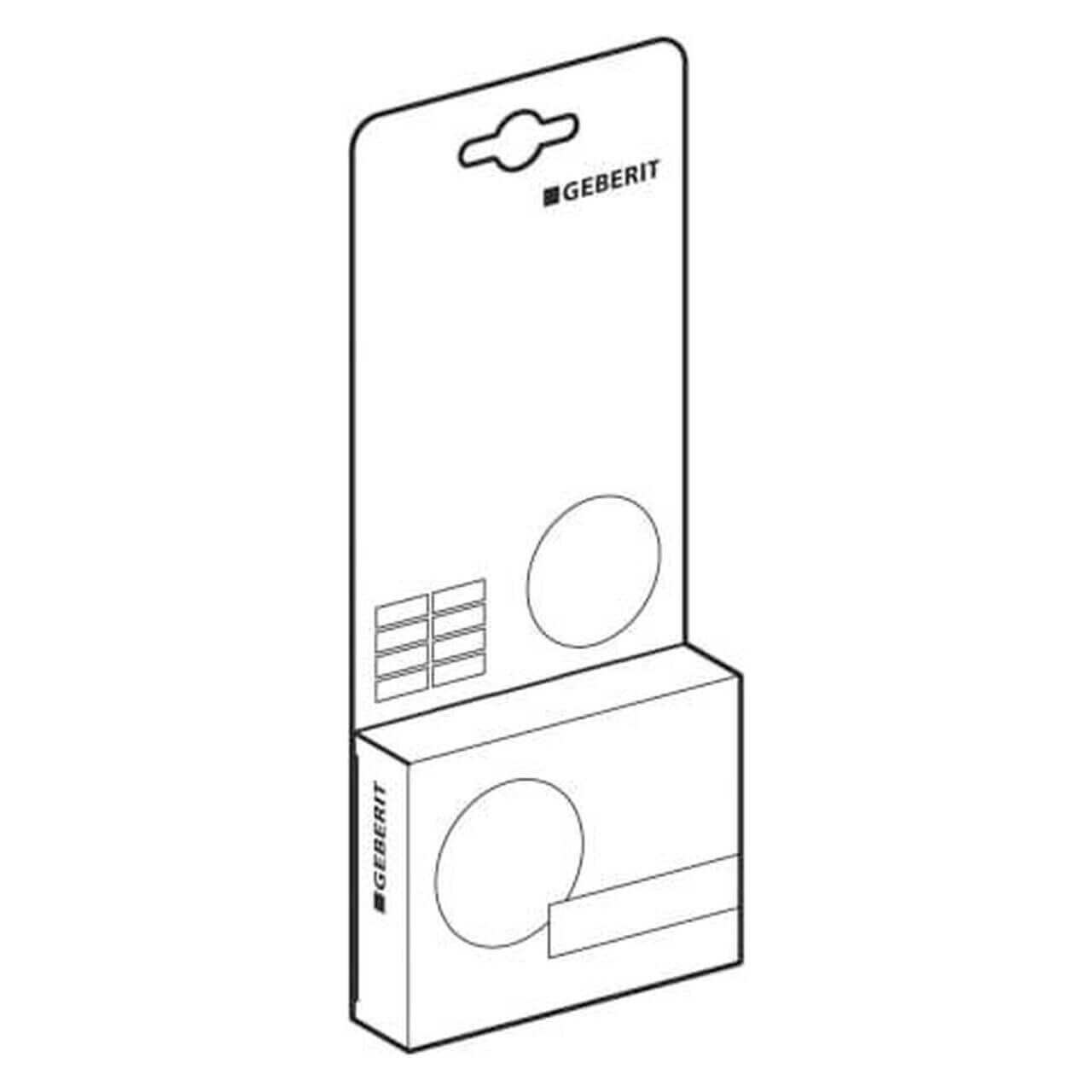 Geberit DuoFresh Stick gegen Kalk und Urinstein (244600001)