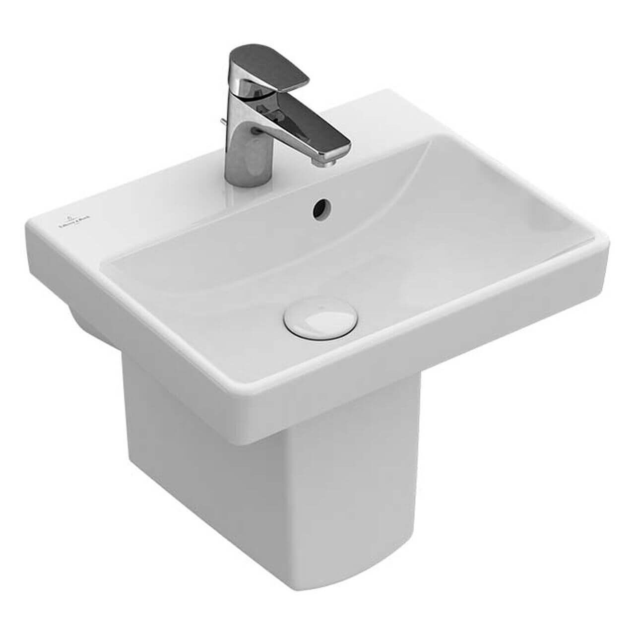 Villeroy & Boch Handwaschbecken Avento 45x37 cm Weiß