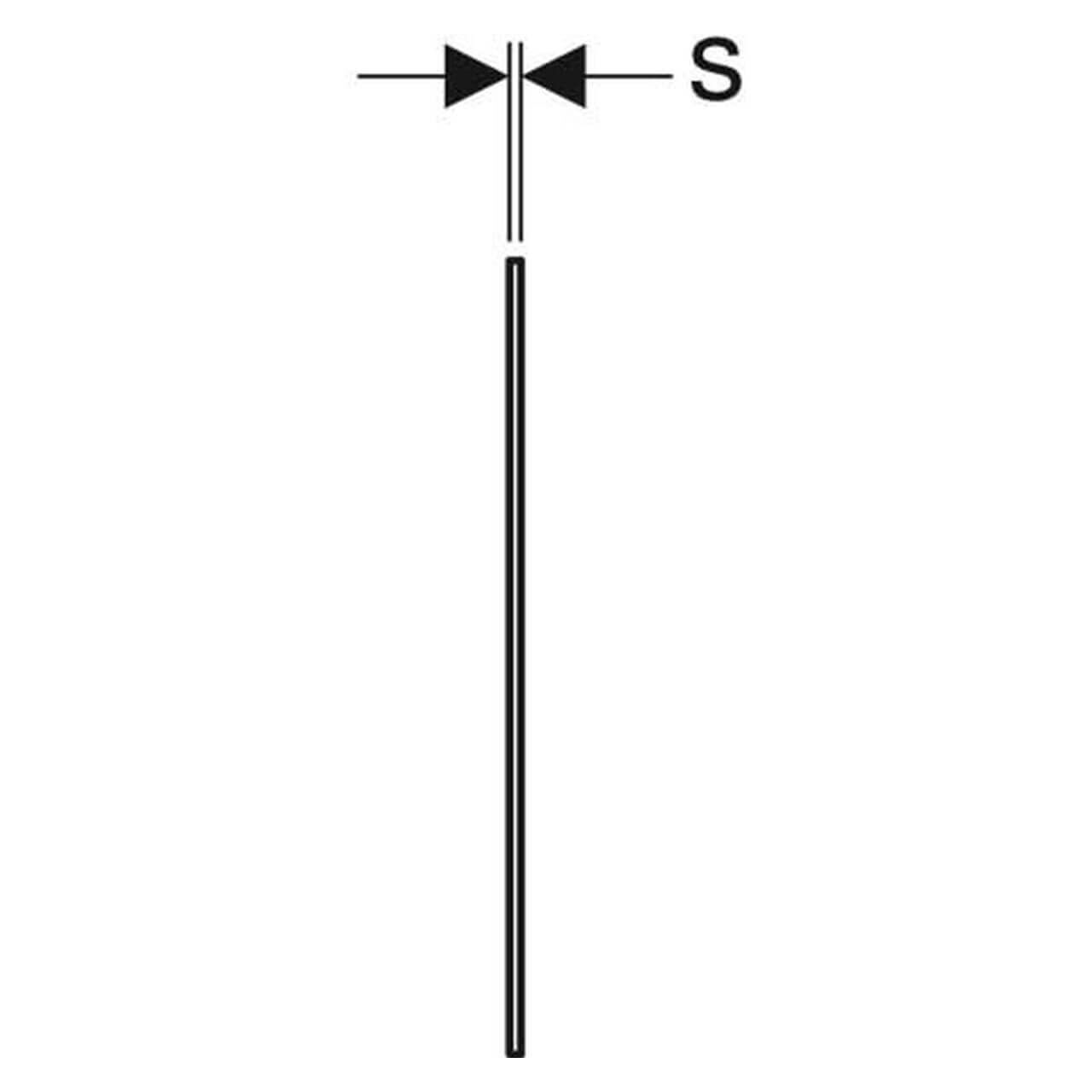 Geberit Schallschutzset Kombifix für Wand-WC/Bidet PE-E Weiß (156050001)