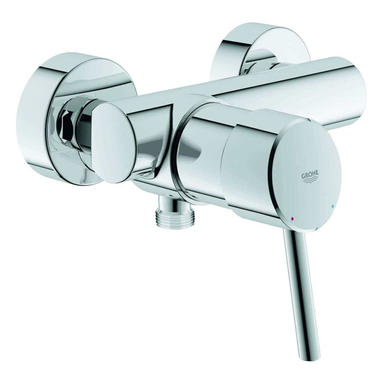 GROHE Brause-Einhebelmischer Concetto 1/2", Wandmontage, chrom