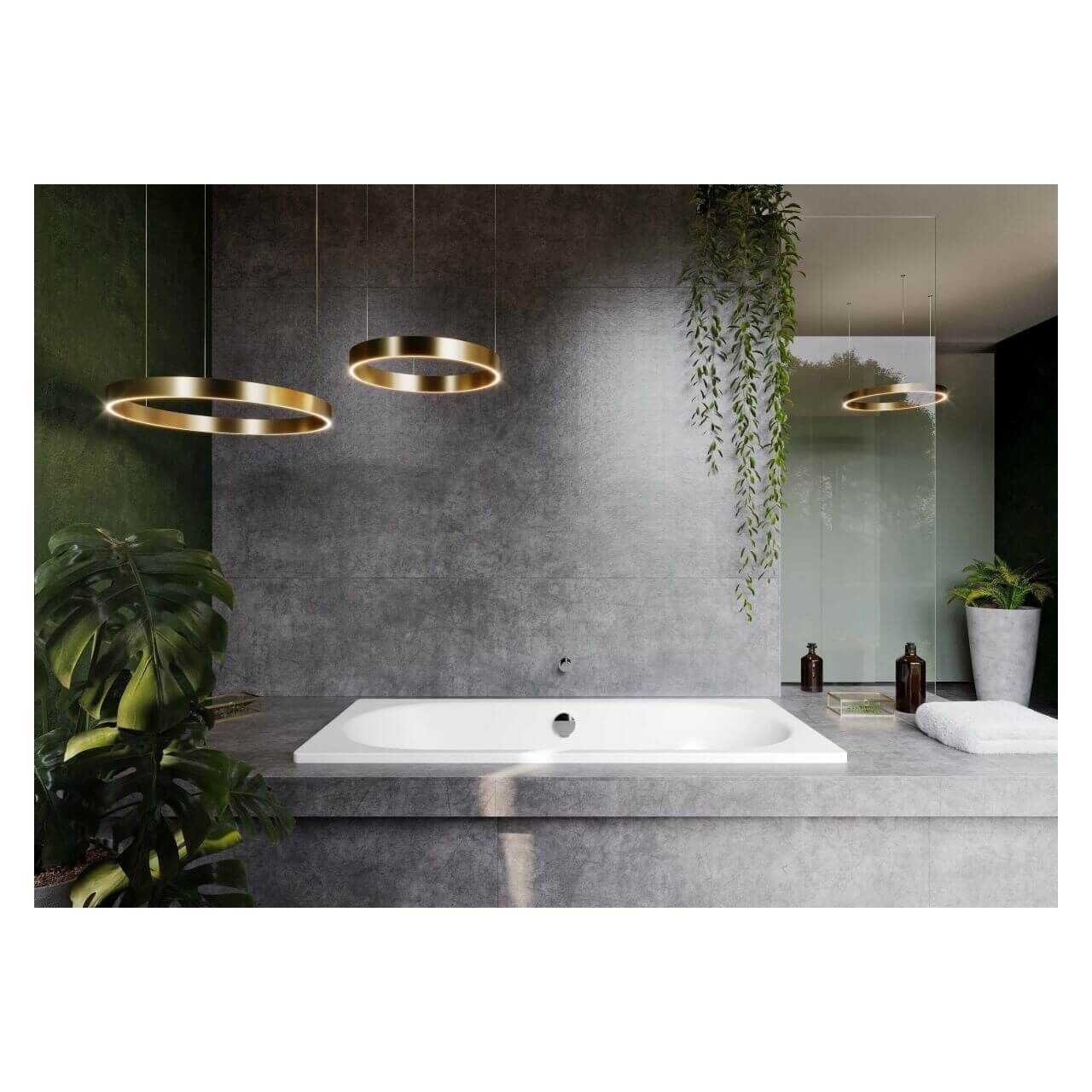 Kaldewei Badewanne CLASSIC DUO 105 170x70cm, Vollantislip Perl-Effekt, bahamabeige (12366969)