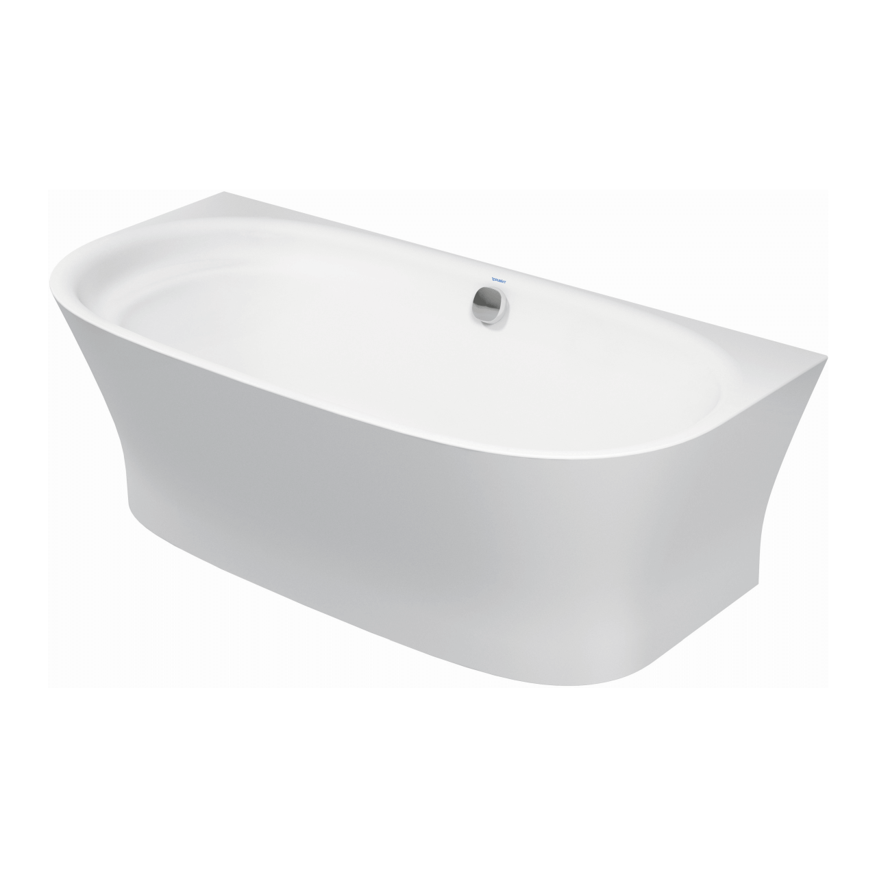 Duravit Badewanne Cape Cod, 190 x 90 cm, matt-weiß, Vorwandmontage