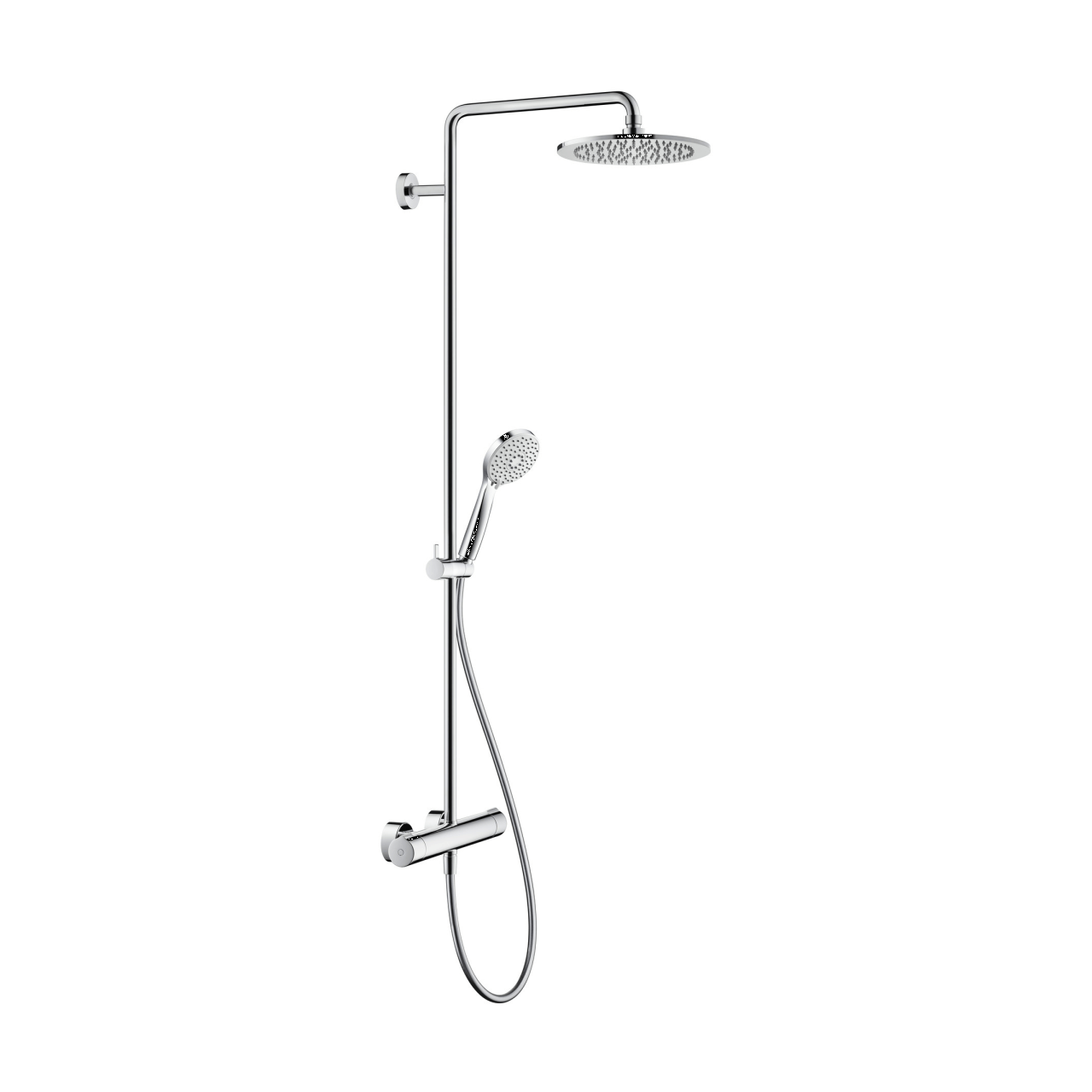 Duravit Duschsystem C.1 350 mm mit Brausethermostat Chrom (C14280008010)