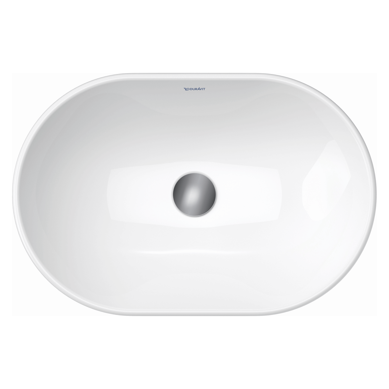 Duravit Aufsatzwaschtisch D-Neo 60x40 cm Weiß ohne Hahnloch (2372600070)