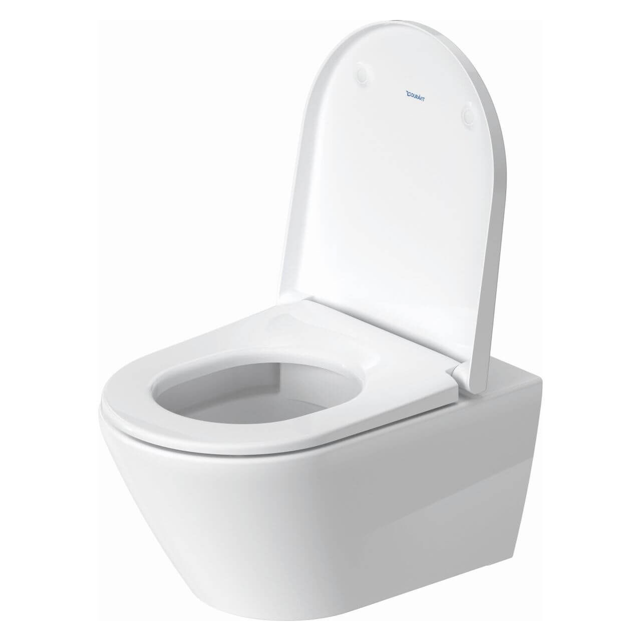 Duravit Wand-Tiefspül-WC-Set D-Neo Rimless Weiß (45770900A1)