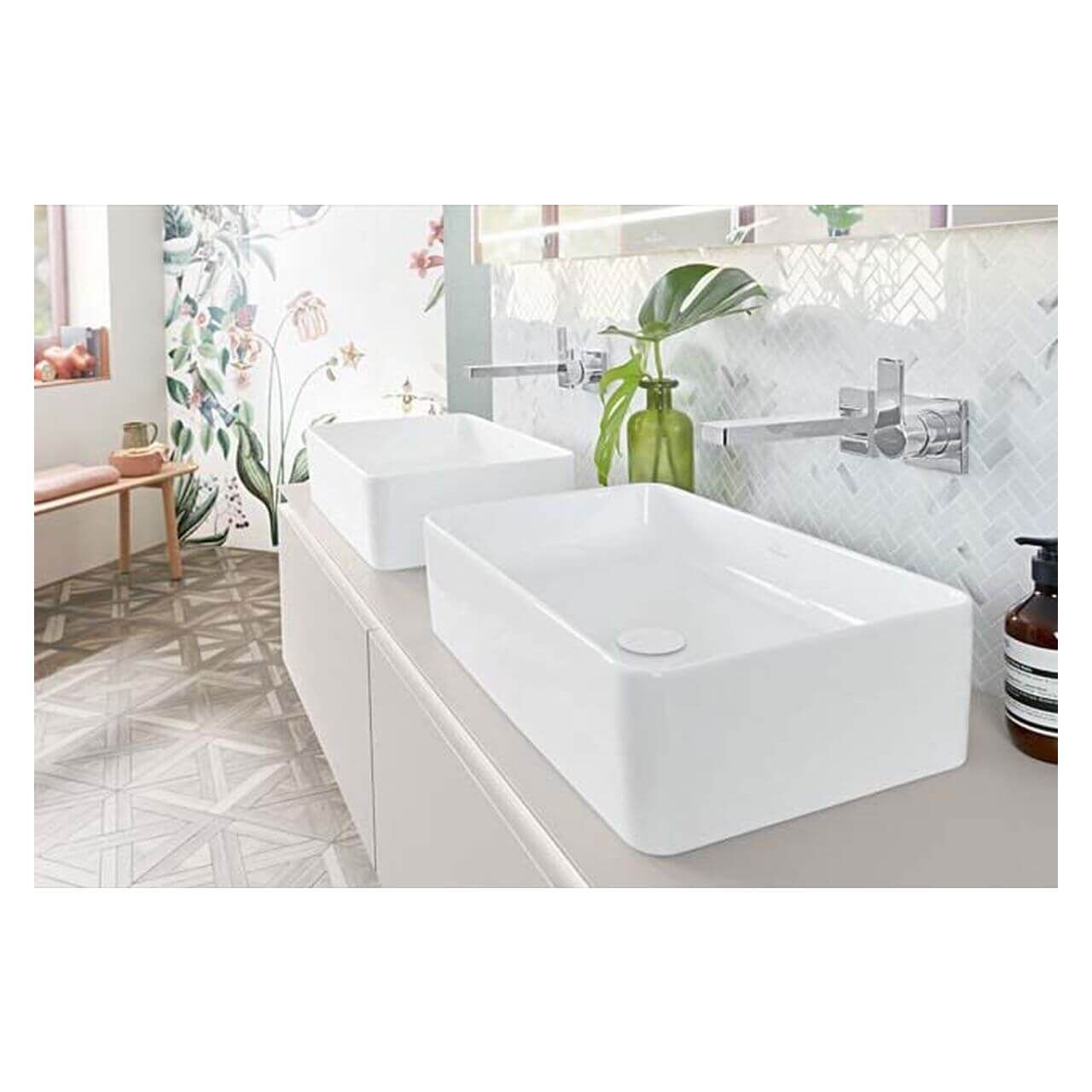 Villeroy & Boch Ablaufventil Chrom mit Keramikabdeckung (68080001)