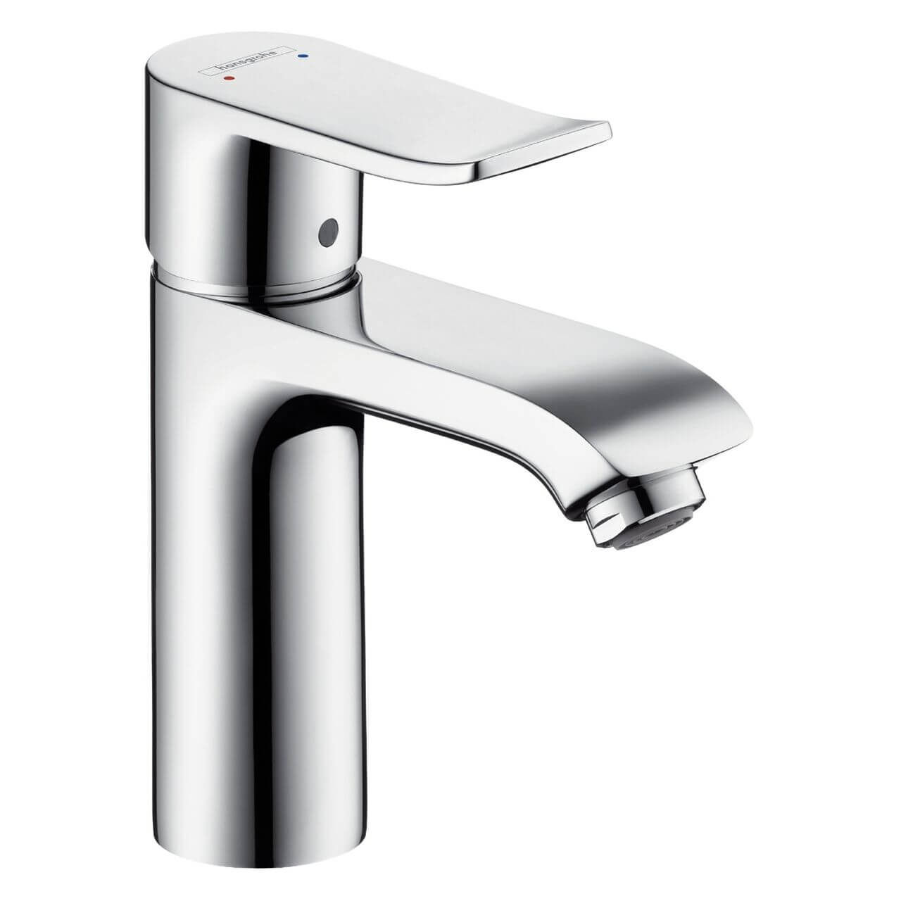 Hansgrohe Waschtischarmatur Metris 110 Chrom mit Ablaufgarnitur