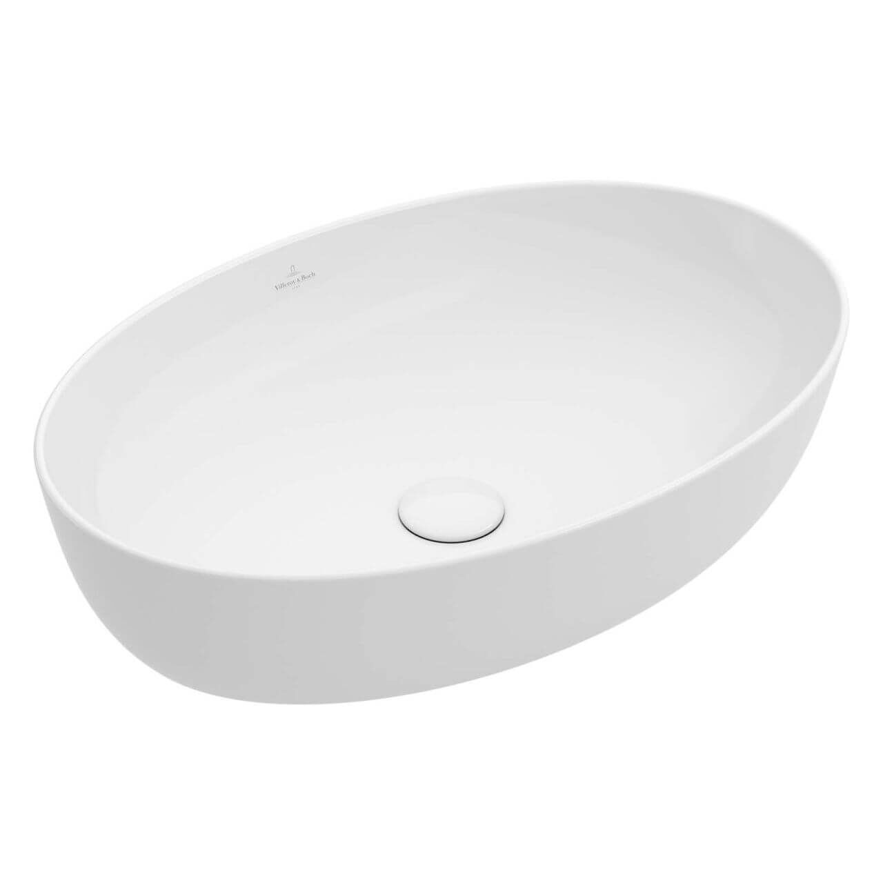 Villeroy & Boch Aufsatzwaschtisch Artis 61x41 cm Oval Weiß