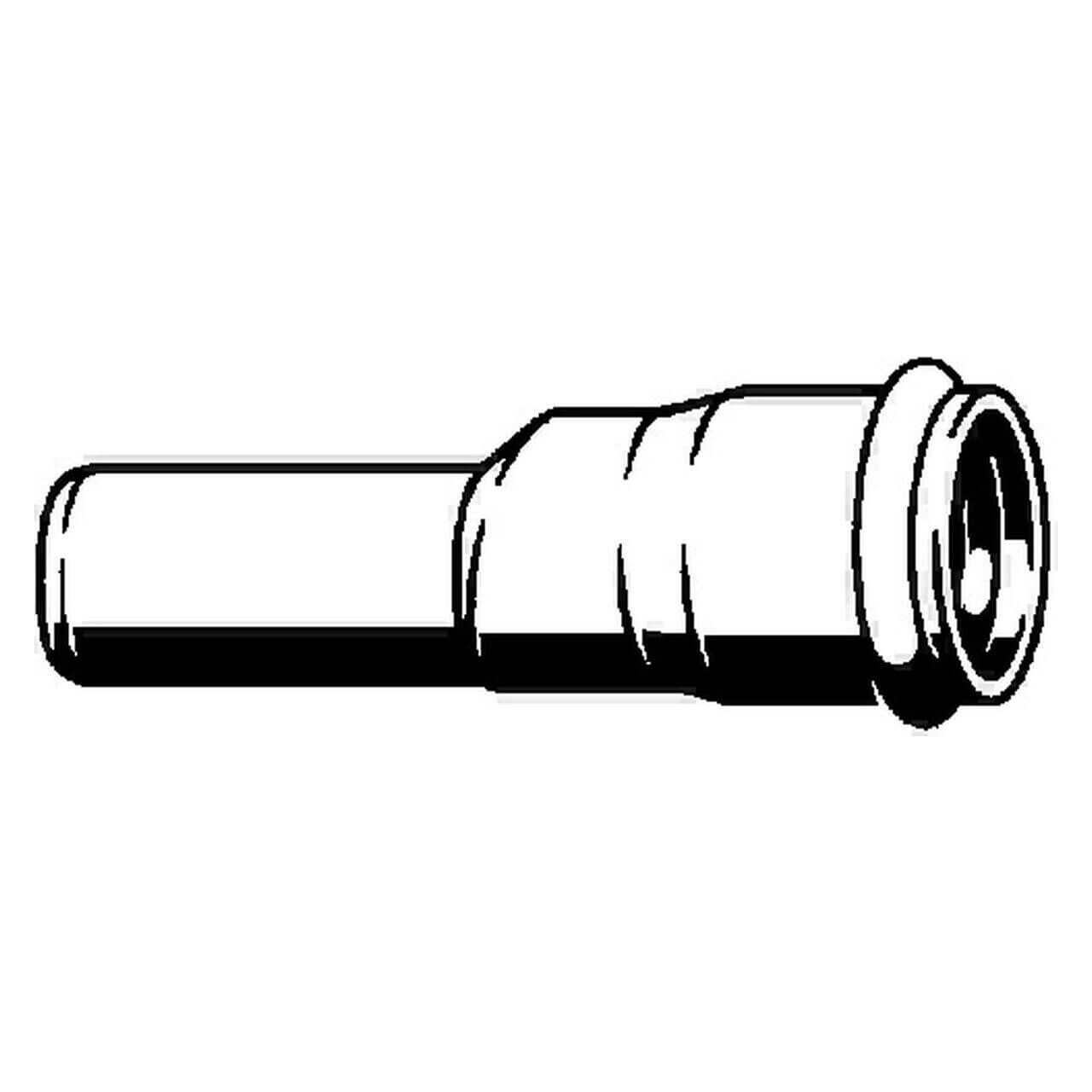 Viega Reduzierstück 4919 DN 50 x 40 mm Grau (110468)