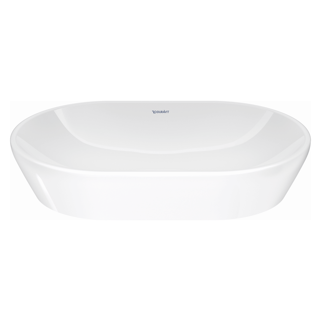Duravit Aufsatzwaschtisch D-Neo 60x40 cm Weiß ohne Hahnloch (2372600070)