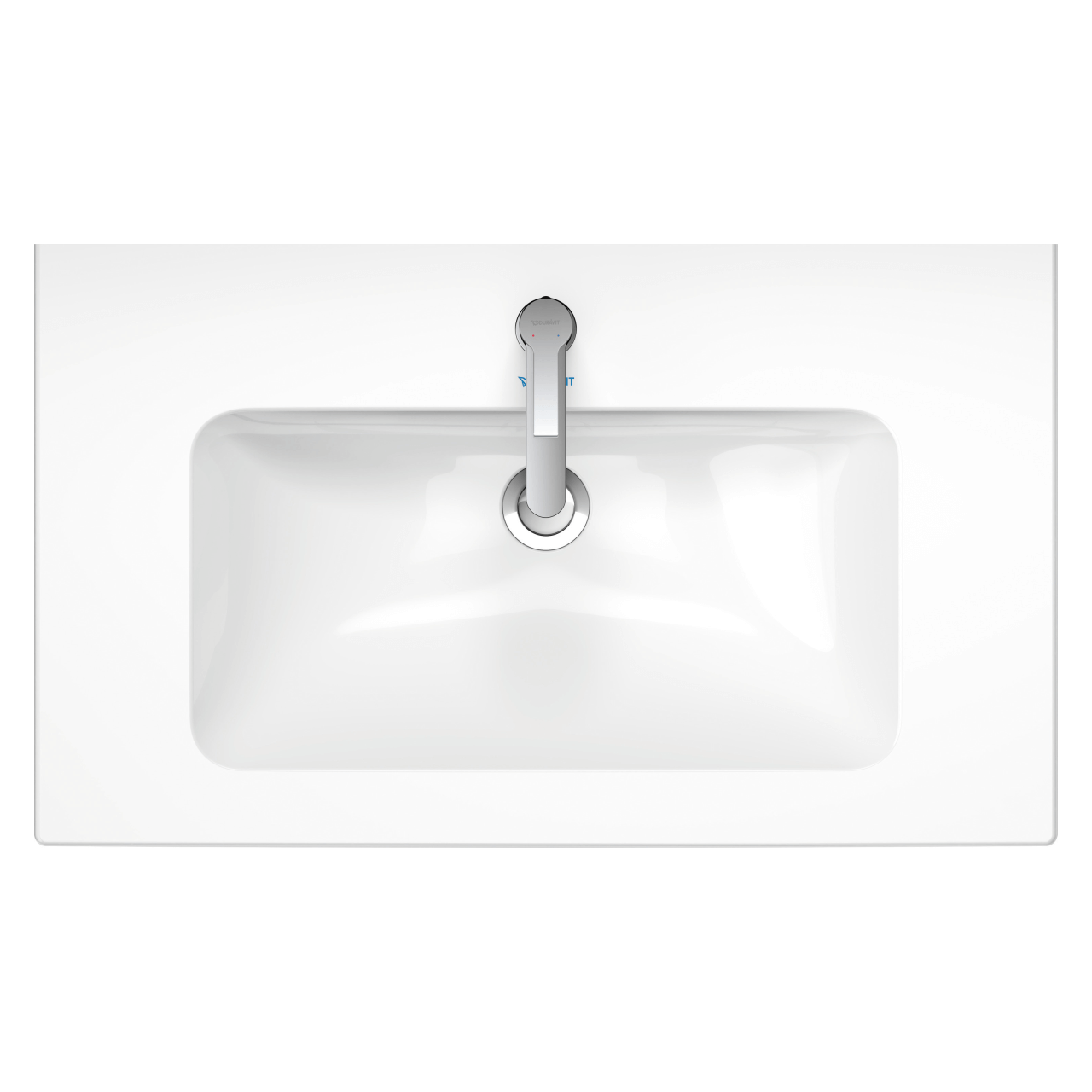 Duravit Möbelwaschtisch Me by Starck 83x49 cm Weiß WonderGliss (23368300001)