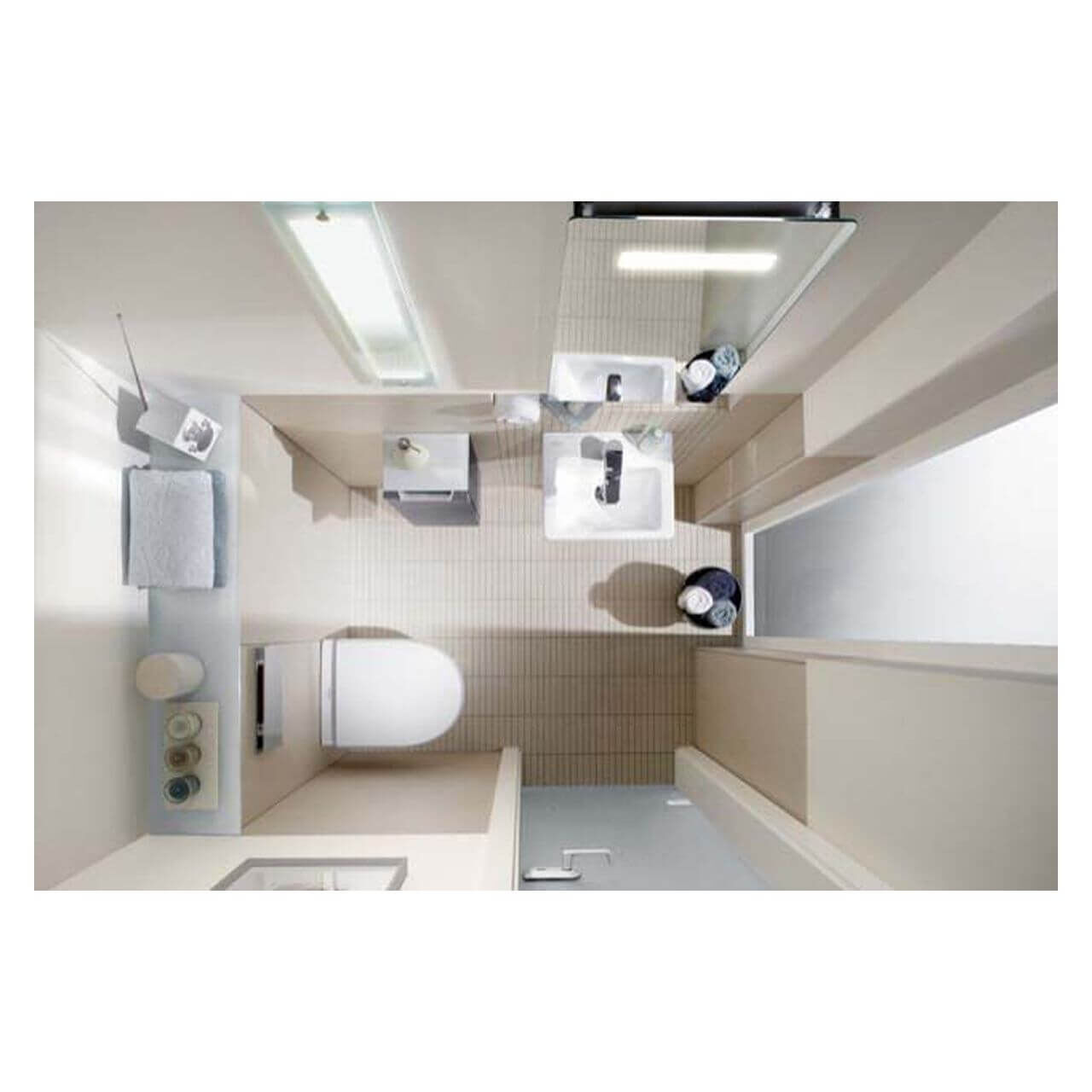 Villeroy & Boch Wand-Tiefspül-WC Subway 2.0 Compact DirectFlush Weiß (5606R001)