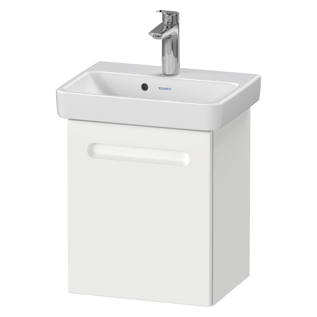 Duravit Waschtisch-Unterschrank No. 1, 39x34,6x47,8 cm, Weiß Matt, Tür rechts