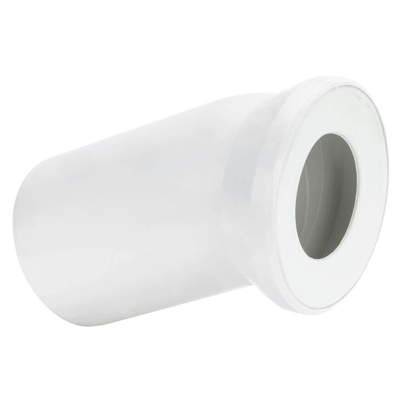 Viega WC-Anschlussbogen 3813 DN 100 x 150 mm 22,5° Kunststoff Weiß (101855)