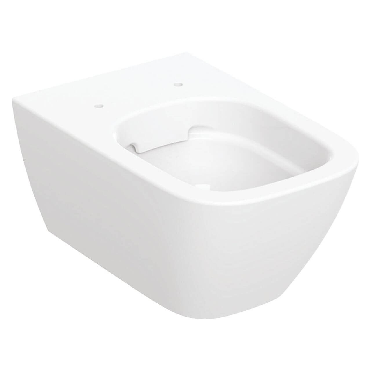 Geberit Wand-WC Smyle Square Rimfree KeraTect 4,5 l Weiß (500208018)
