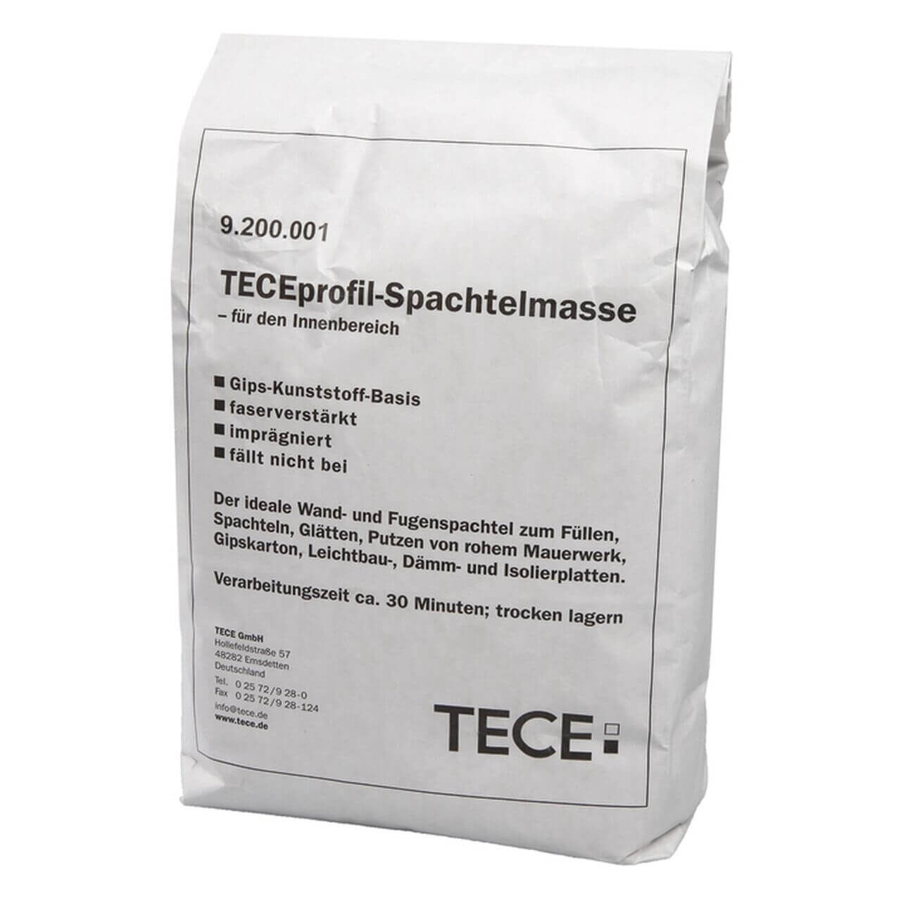 TECE Spachtelmasse TECEprofil 5 kg Sack imprägniert