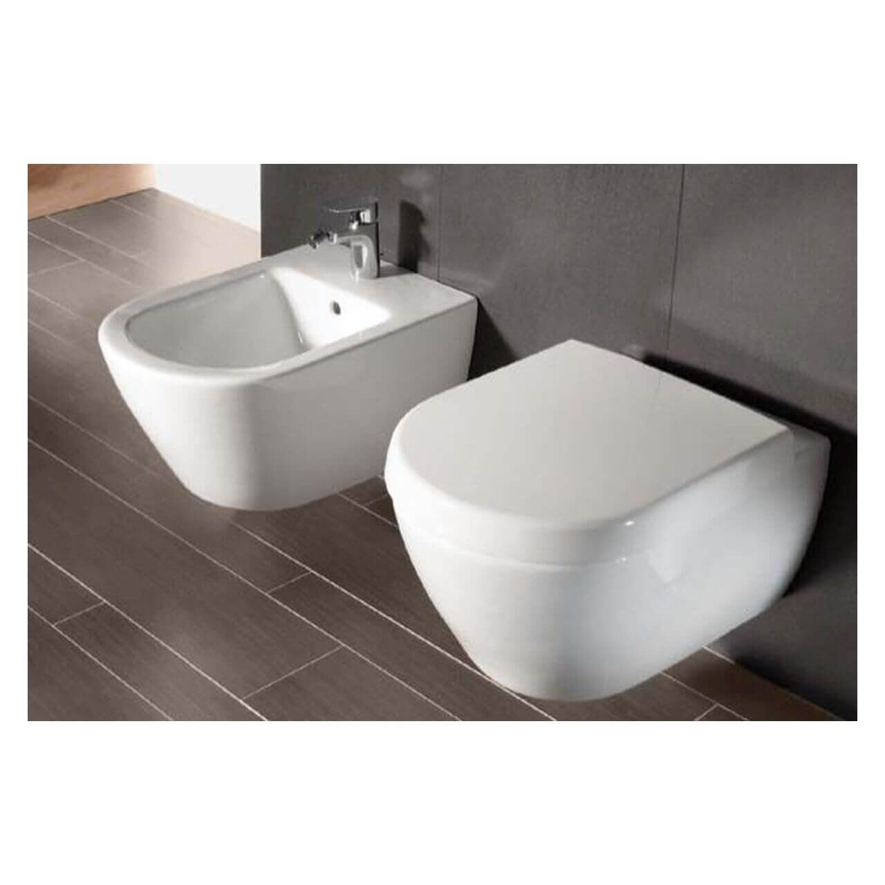 Villeroy & Boch Wand-Bidet Subway 2.0 C-Plus Weiß (540000R1)