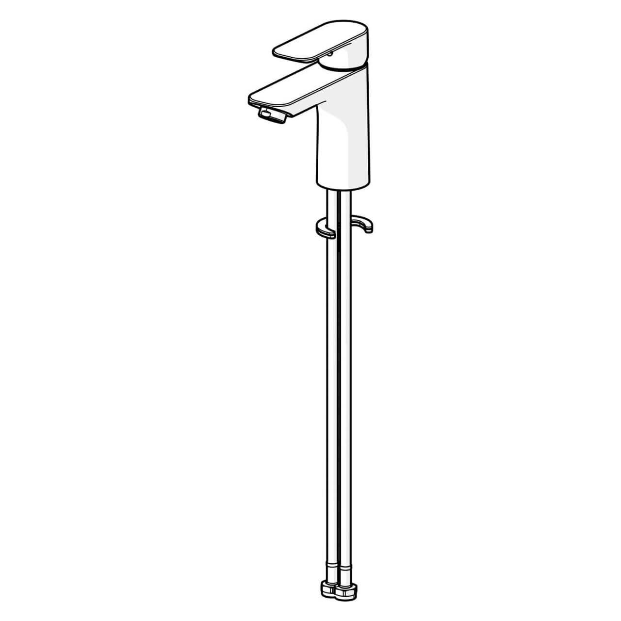 Hansa Waschtischarmatur Hansabasic XL Chrom (55522203)