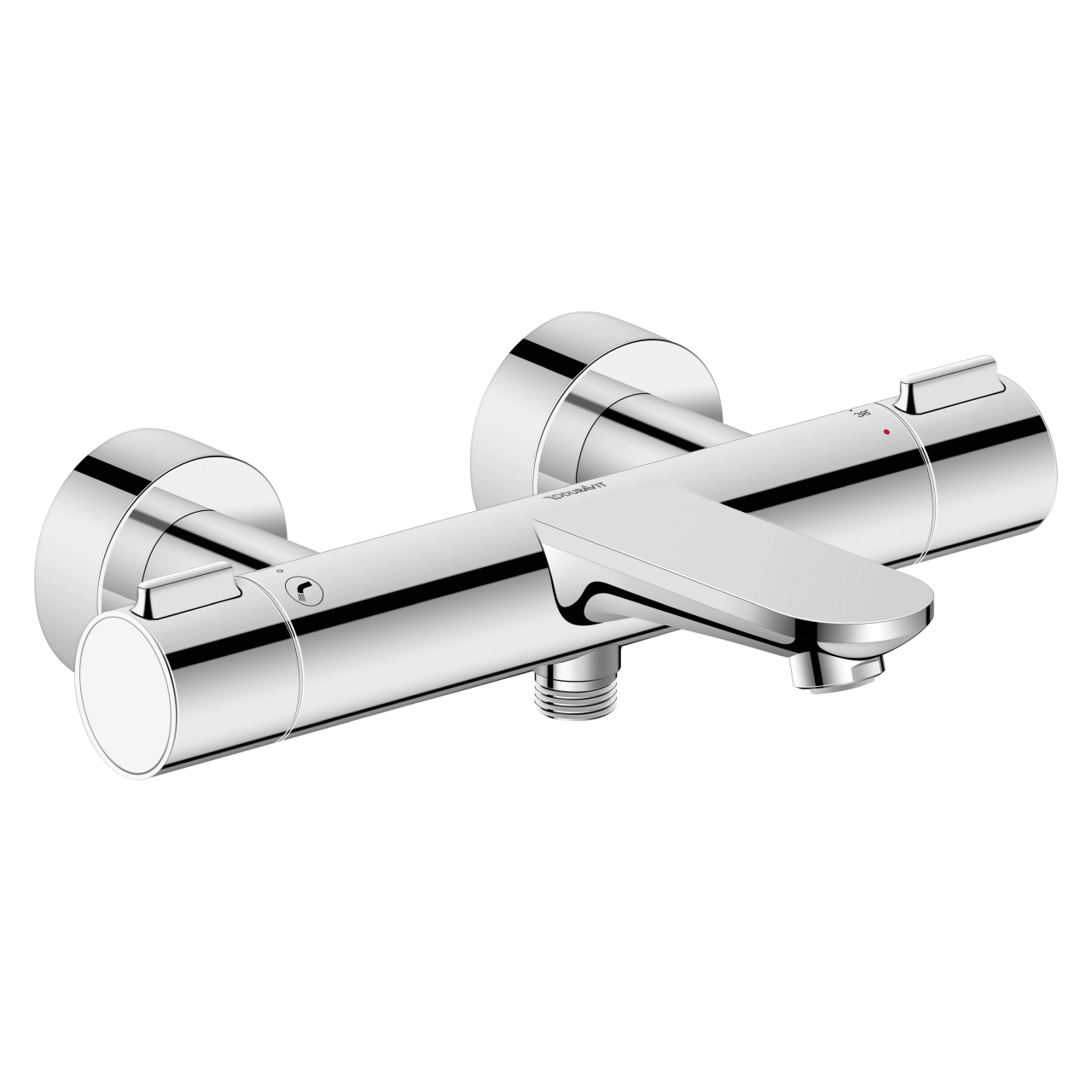 Duravit Badewannenarmatur Wave AP Chrom mit Ab- und Umstellventil (WA5220000010)