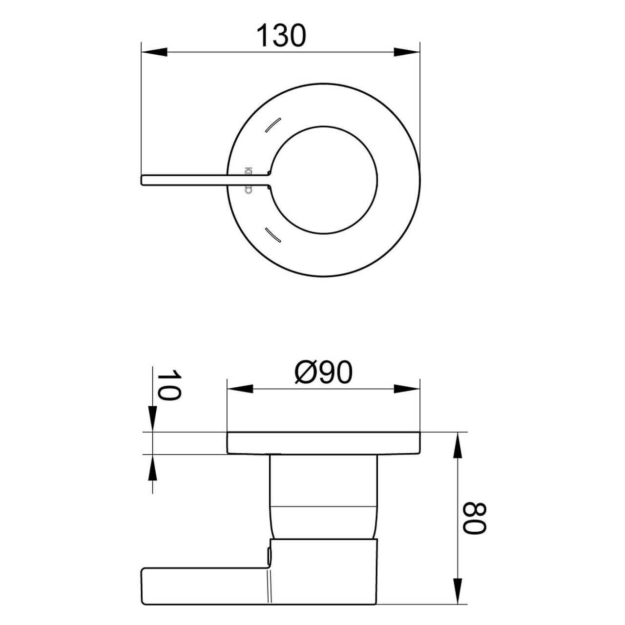 Keuco Badarmatur Ixmo Chrom (59551019501)
