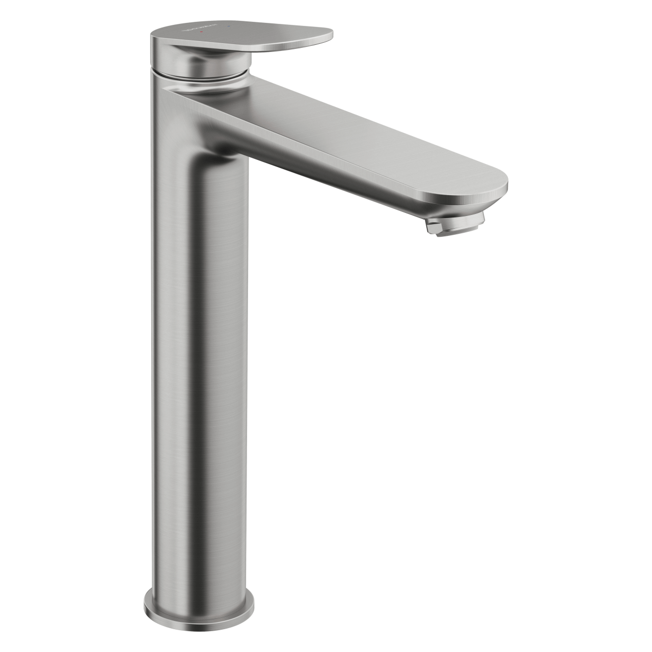 Duravit Waschtischarmatur XL Wave Edelstahl gebürstet, 176 mm Ausladung