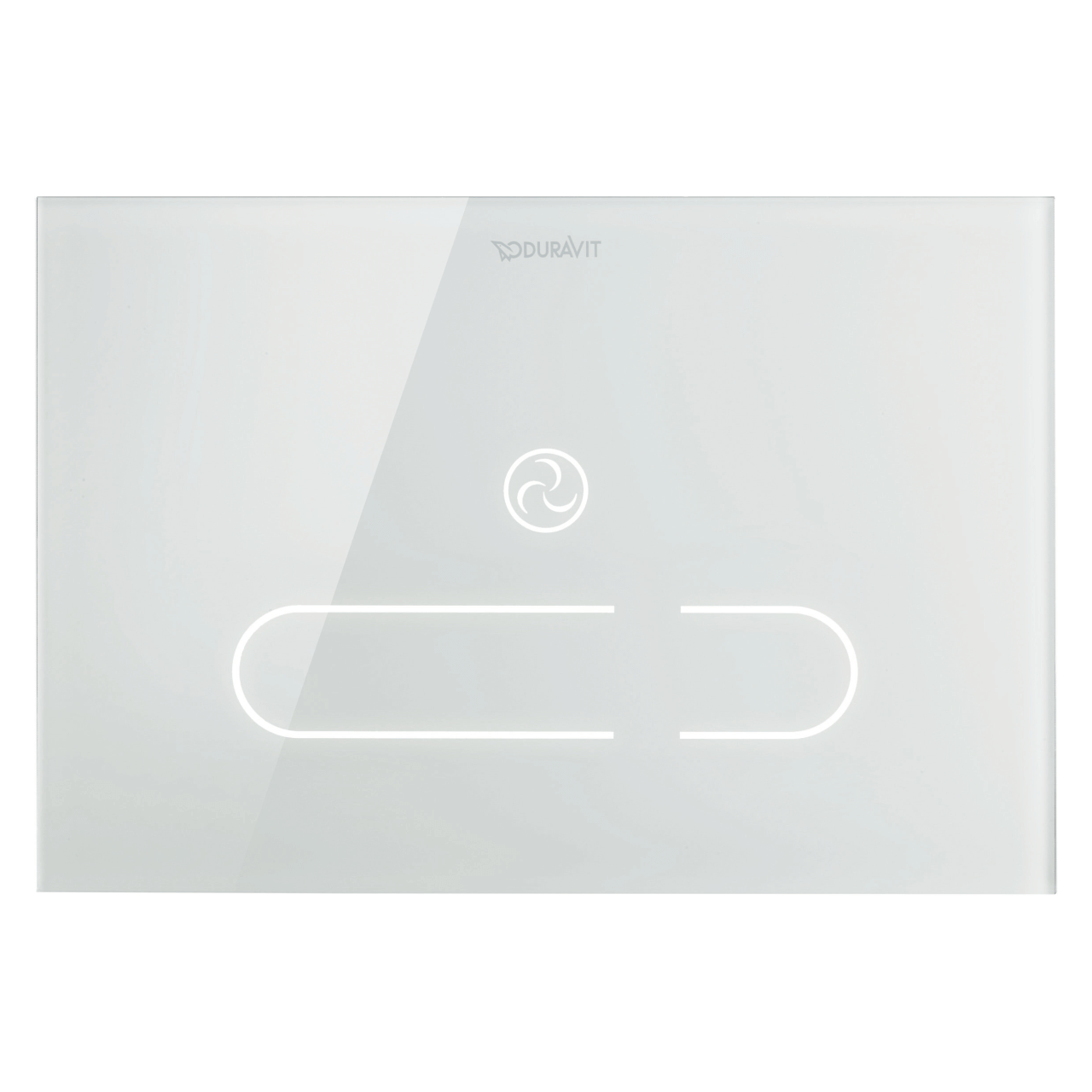Duravit Betätigungsplatte DuraSystem A2 23 x 15,7 cm berührungslos Glas Weiß (WD5003012000)
