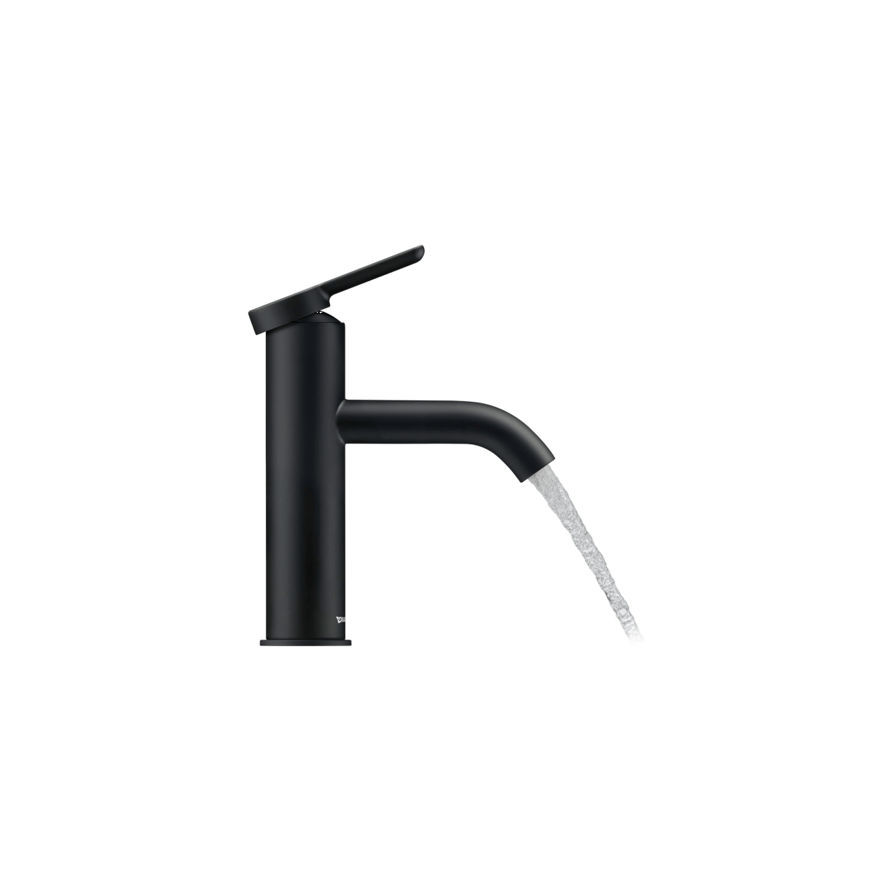 Duravit Waschtischarmatur C.1 M Schwarz Matt 113 mm Ausladung (C11020002046)