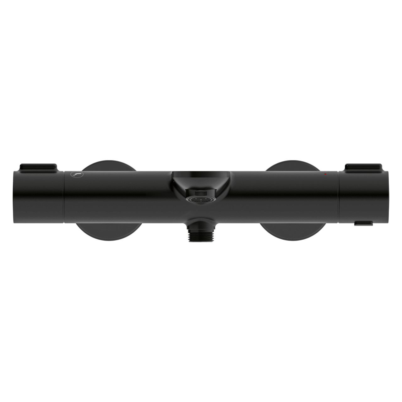 Duravit Badewannenarmatur Wave AP Schwarz matt mit Umstellventil (WA5220000046)