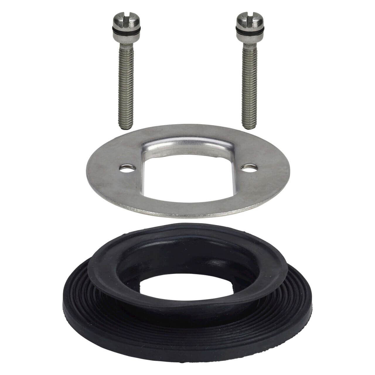 Viega Ablaufmontageset Domoplex 6928.1-90C Edelstahl (232405)