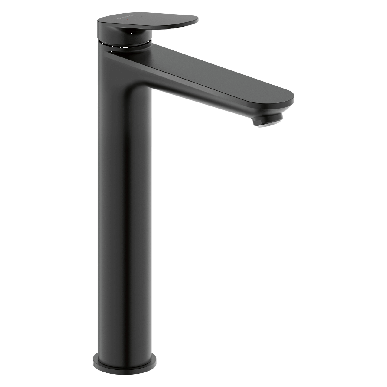 Duravit Waschtischarmatur XL Wave, Ausladung 176 mm, ohne Zugstangen-Ablaufgarnitur, schwarz matt