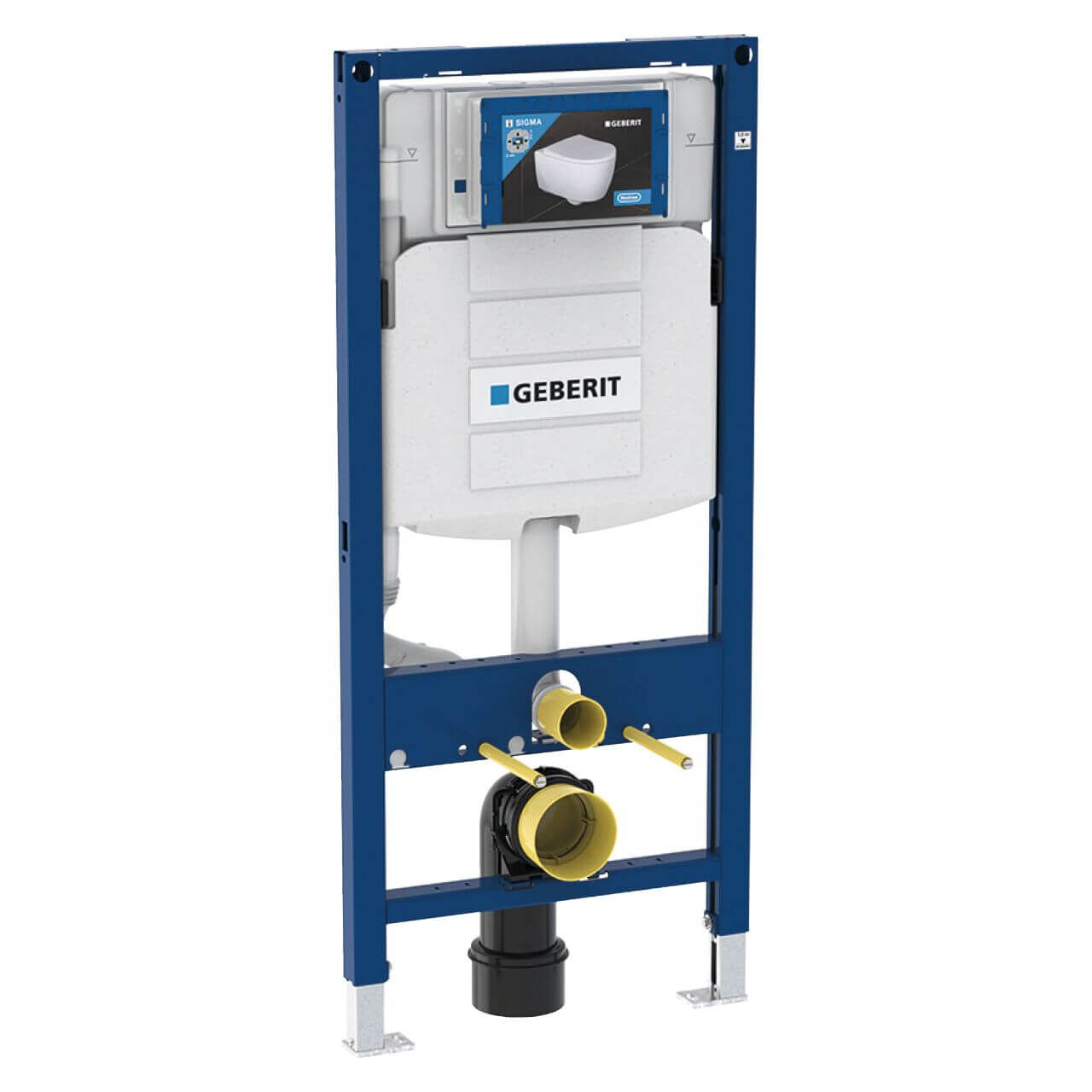 Geberit Wand-WC-Element Duofix BH 112 cm mit UP-Spülkasten 12 cm (111300005)