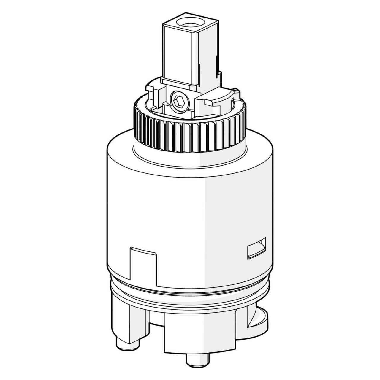 Hansa Kartusche Eco 35 mit Keramikscheiben (59912324)