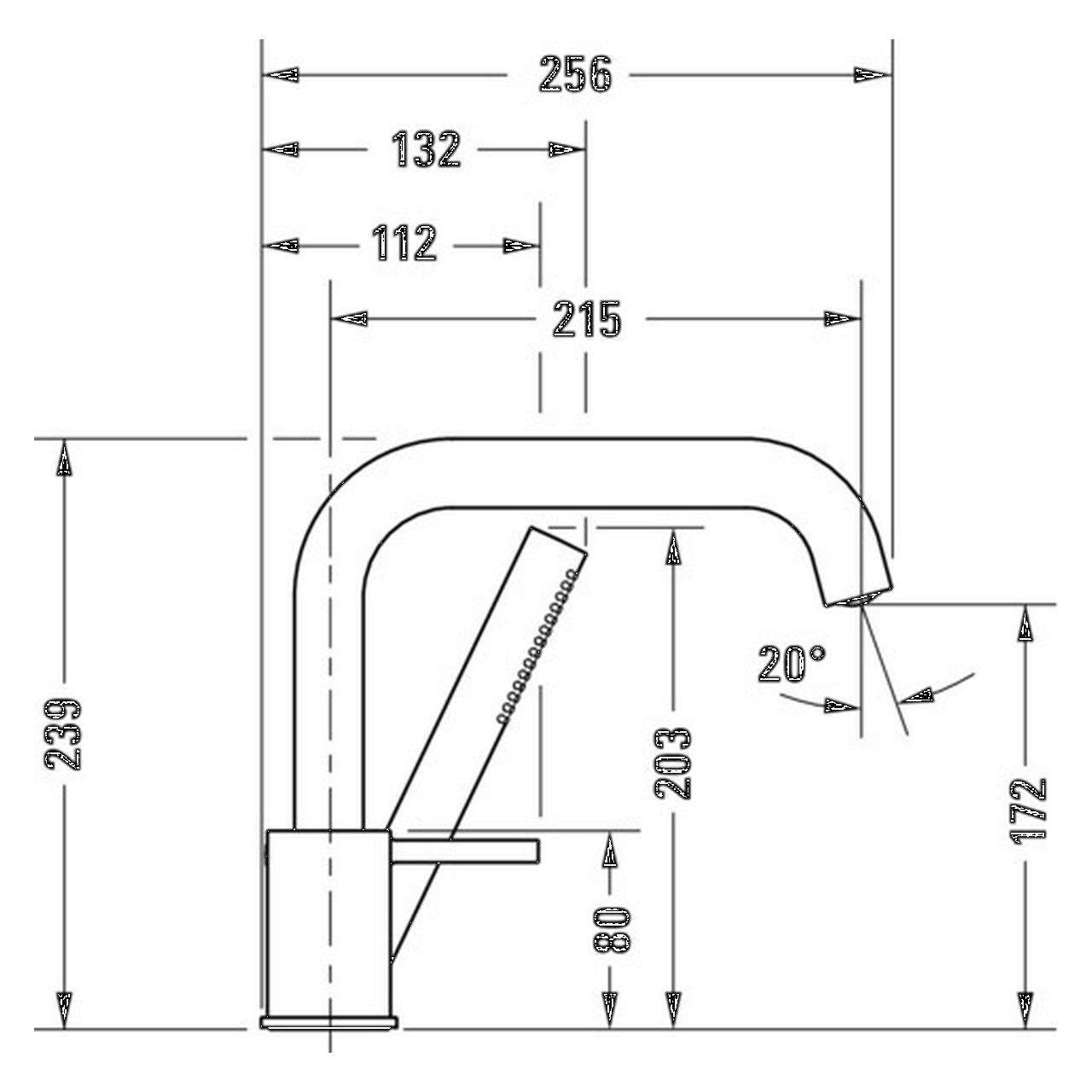 Duravit Wannenrandarmatur Circle 3-Loch Chrom (CE5260000010)