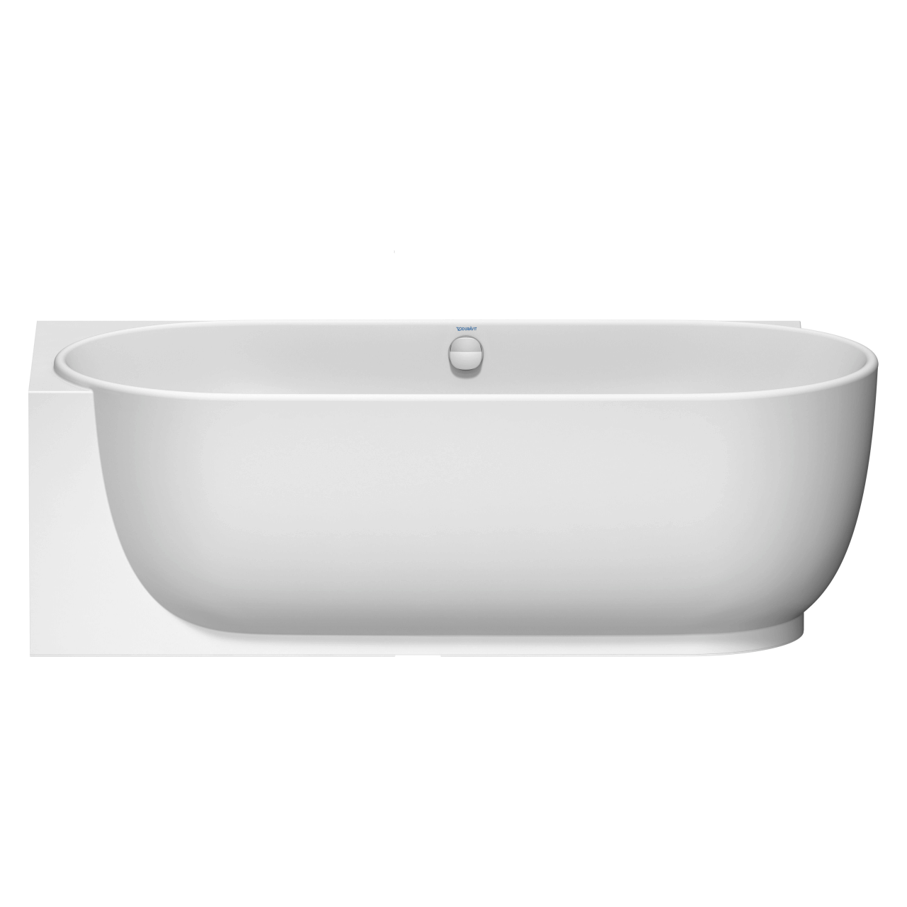 Duravit Oval-Badewanne Luv 185x95 cm matt Weiß, links (700431000000000)